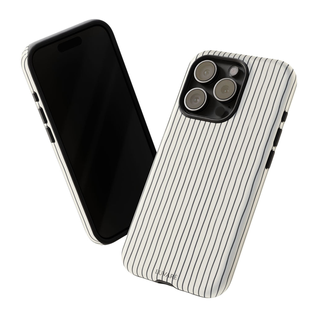 Black Pinstripe Case