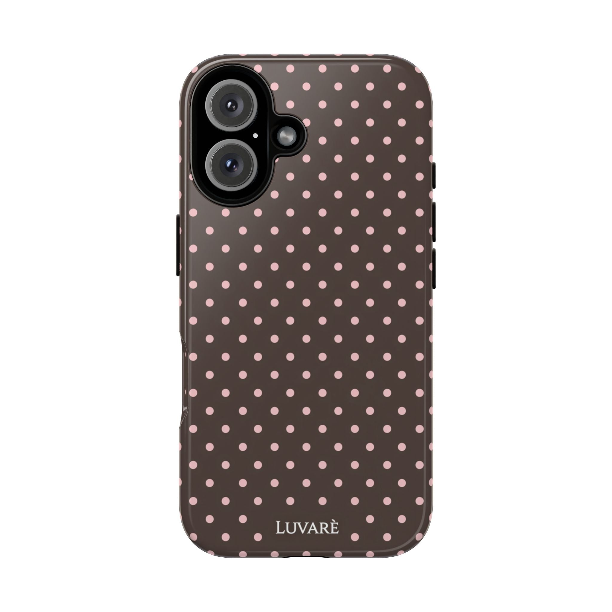 Brown Polka Dot Phone Case