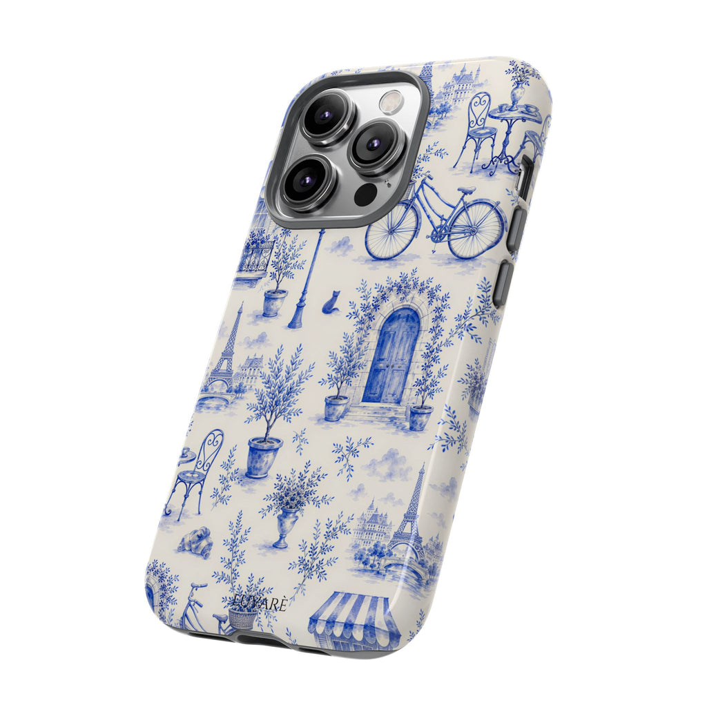 Paris Blue Toile Case
