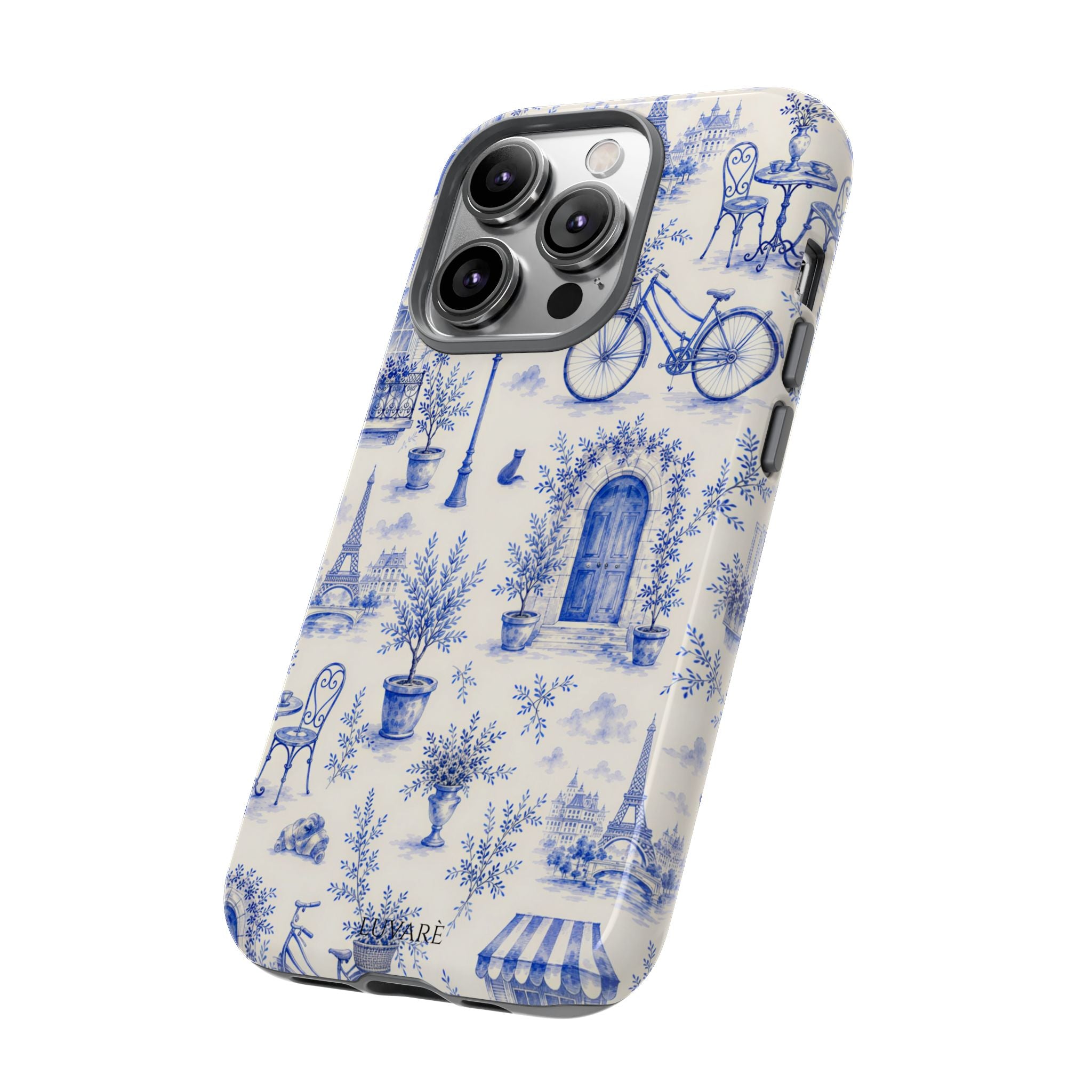 Paris Blue Toile Case