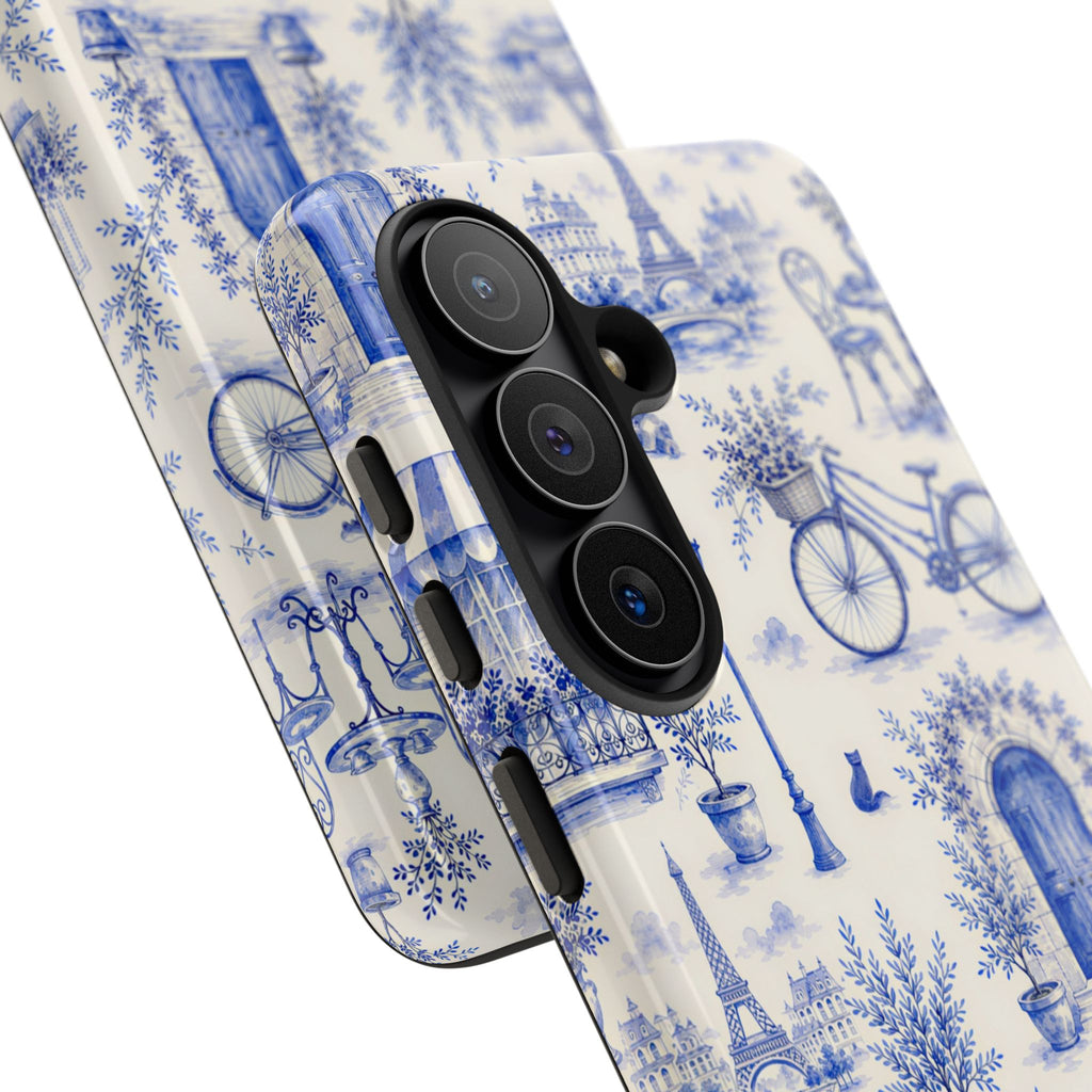 Paris Blue Toile Case