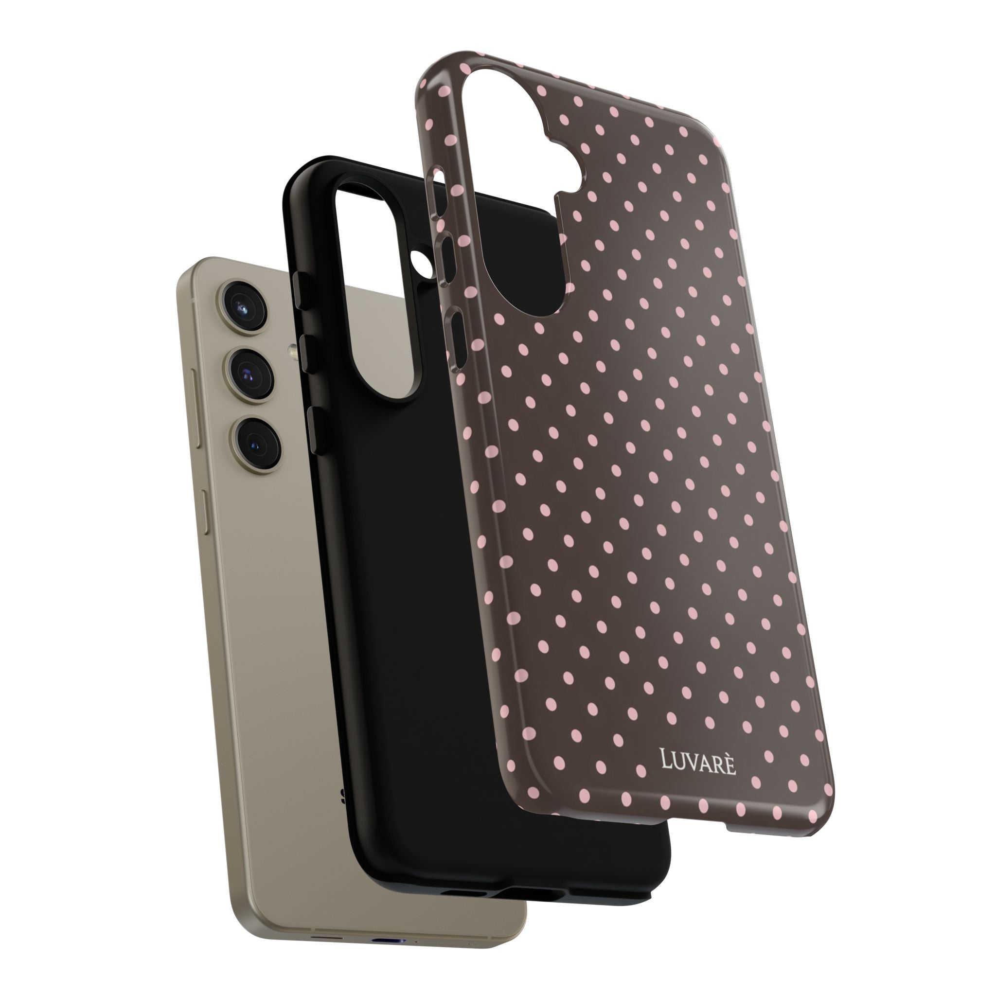 Brown Polka Dot Phone Case