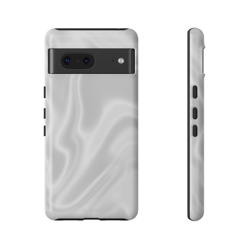 Pearl Marble Tough Phone Case — Durable Slim Impact Protection