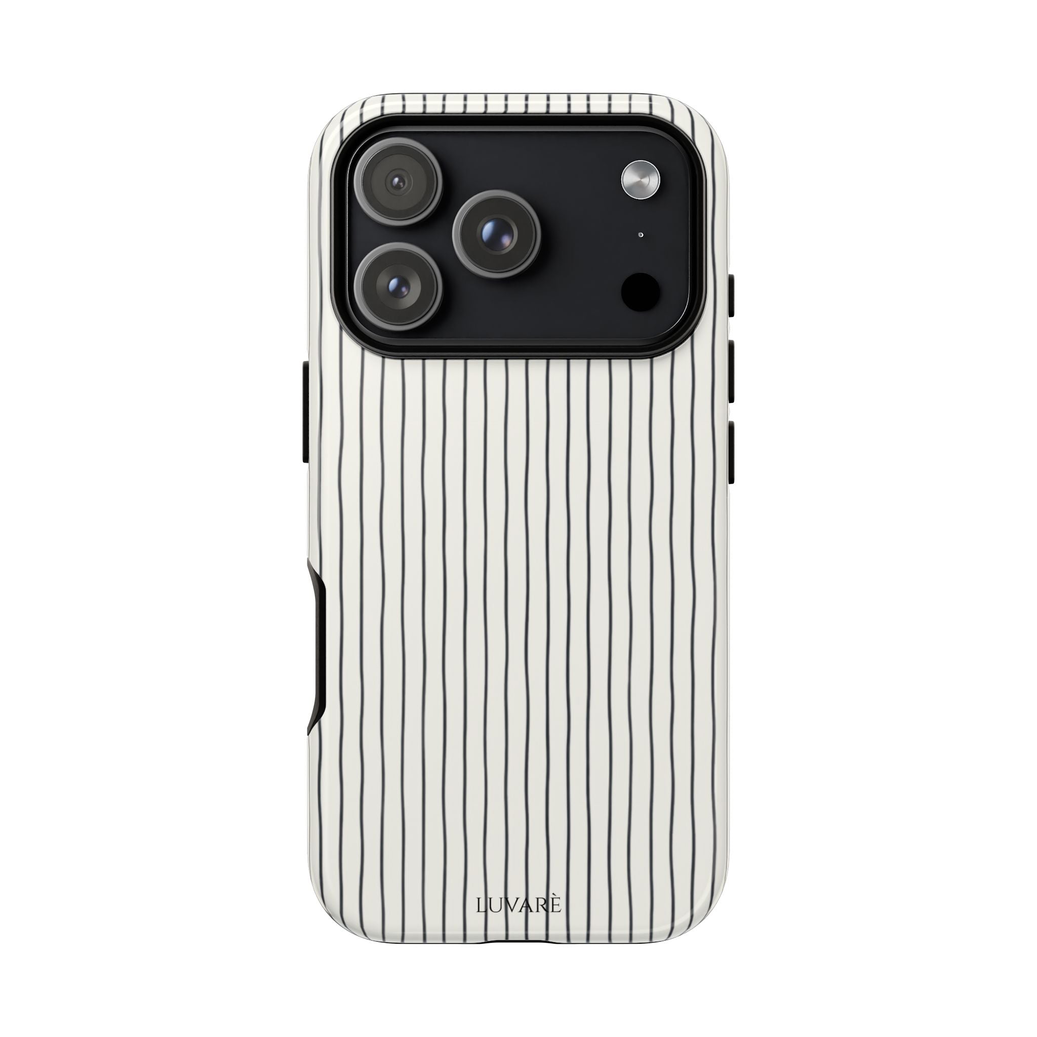 Black Pinstripe Case