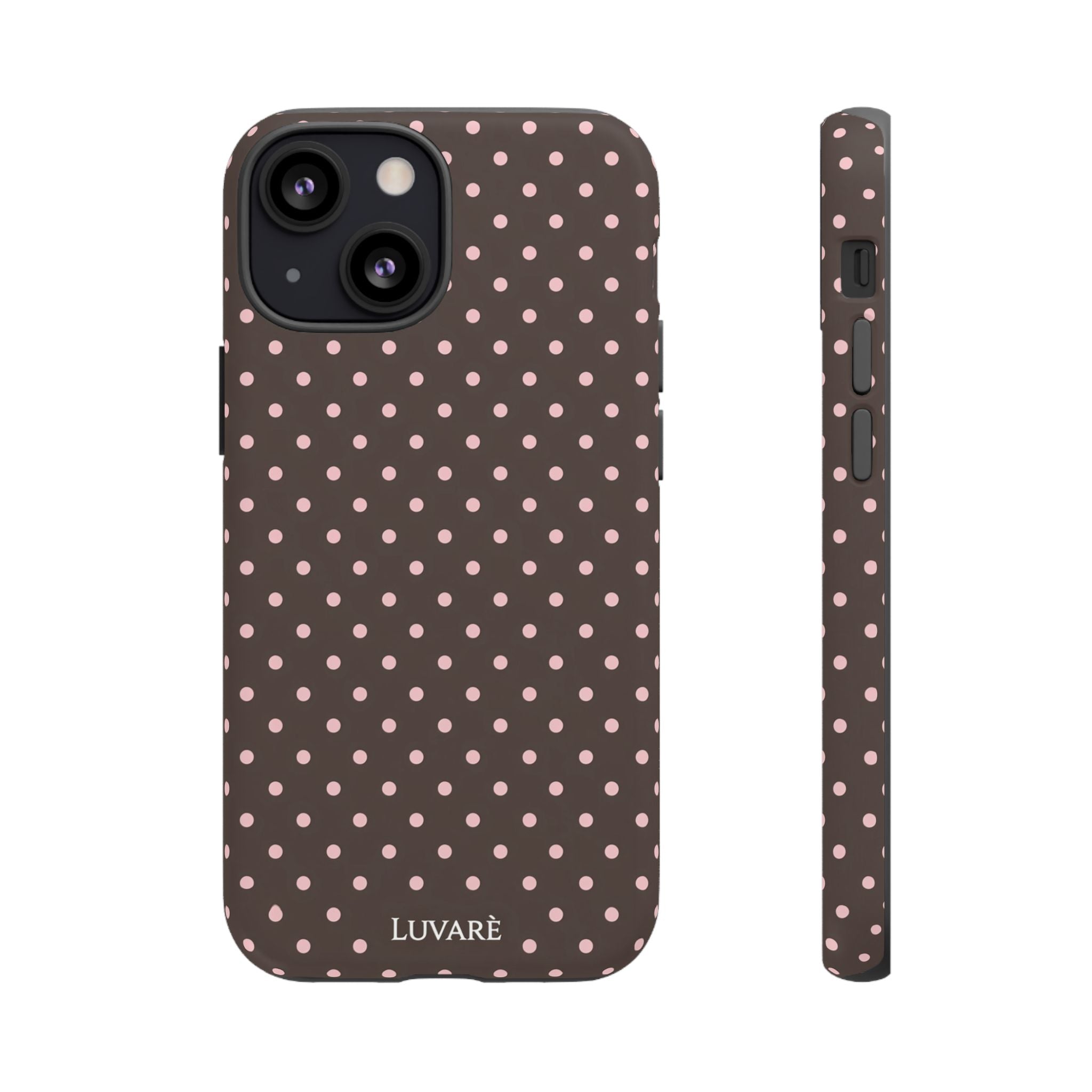 Brown Polka Dot Phone Case