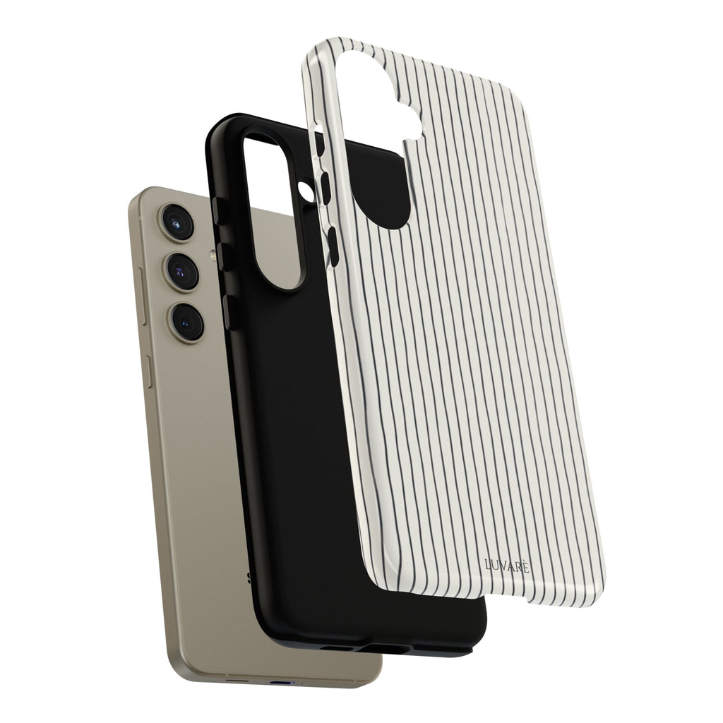 Black Pinstripe Case
