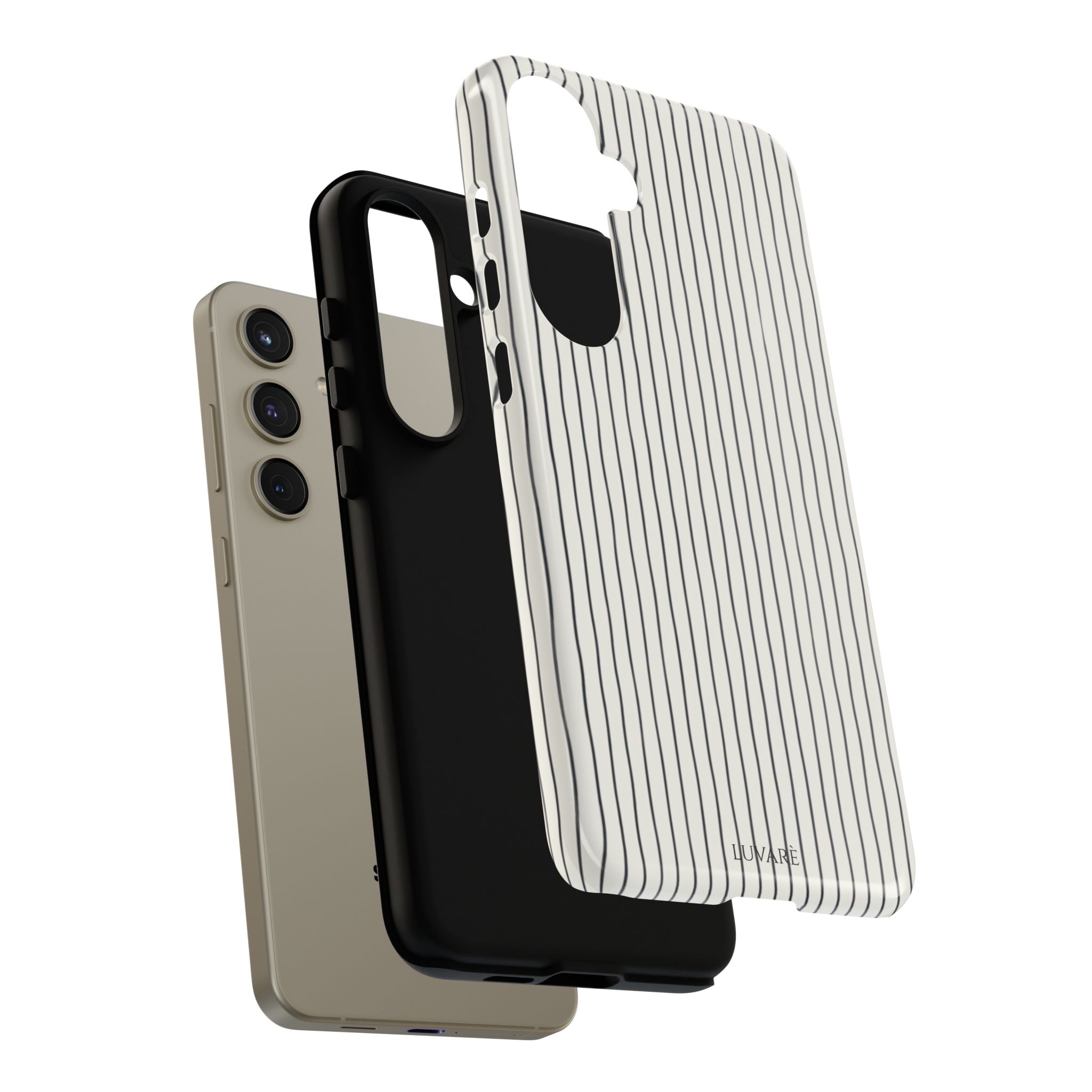 Black Pinstripe Case