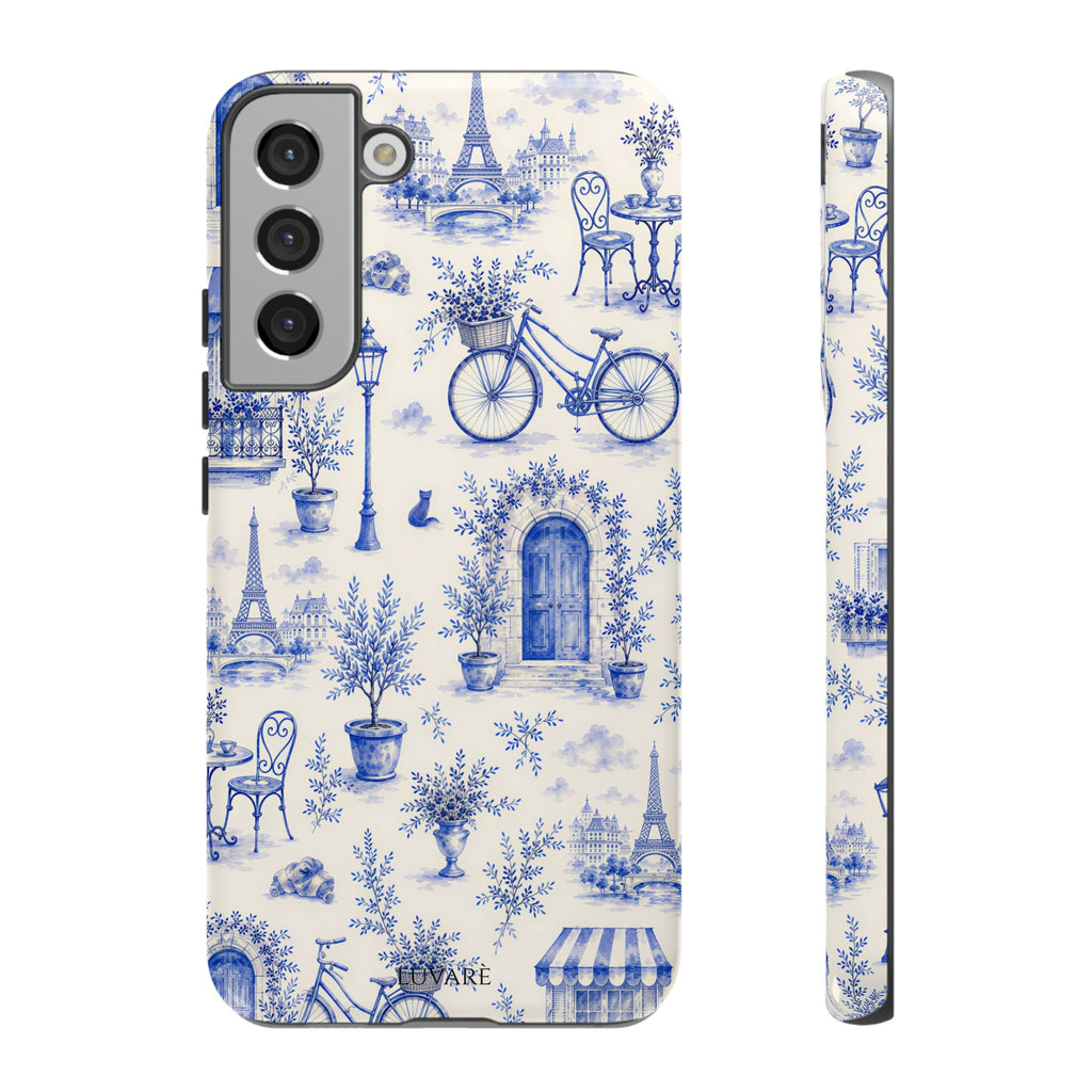 Paris Blue Toile Case