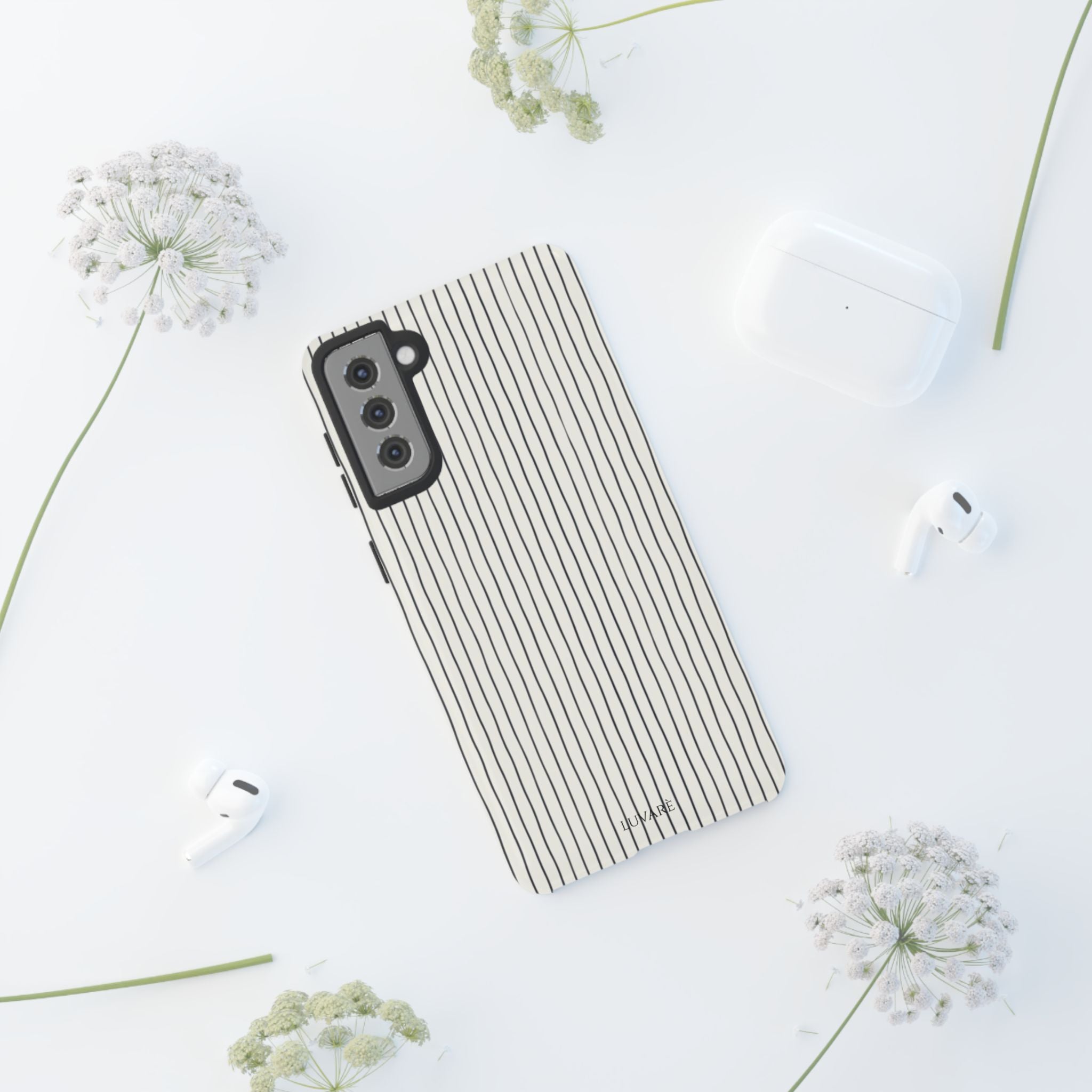 Black Pinstripe Case