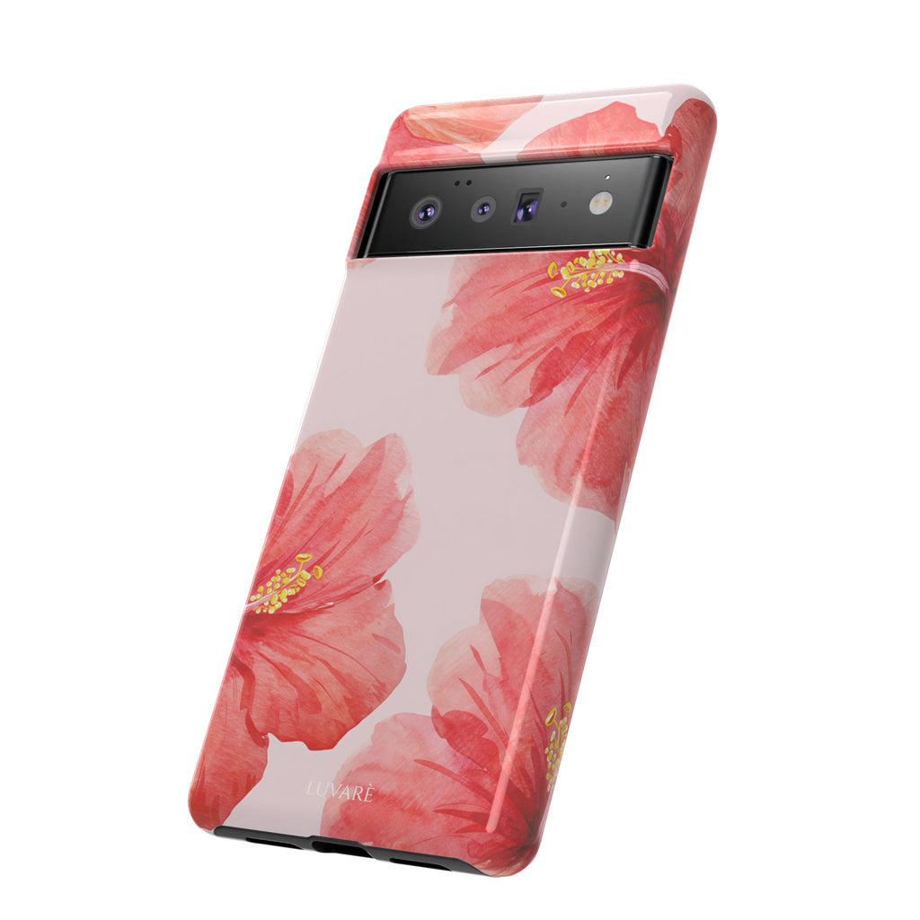 Watercolour Island Floral Hibiscus Case