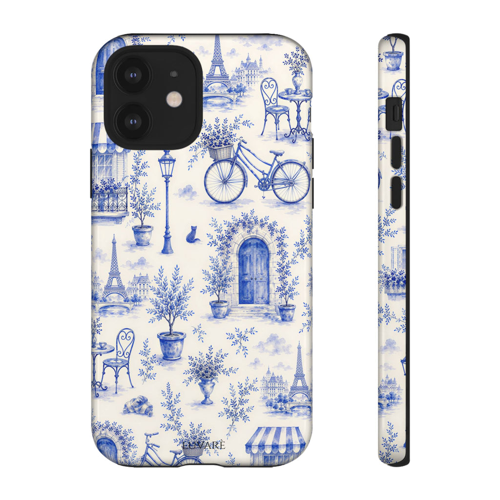 Paris Blue Toile Case