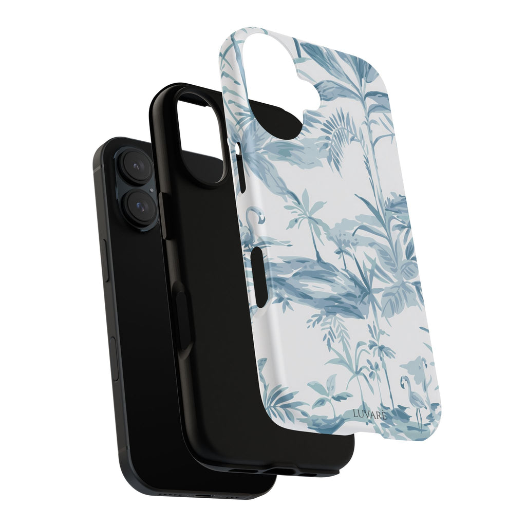 Tropical Palm Toile Case