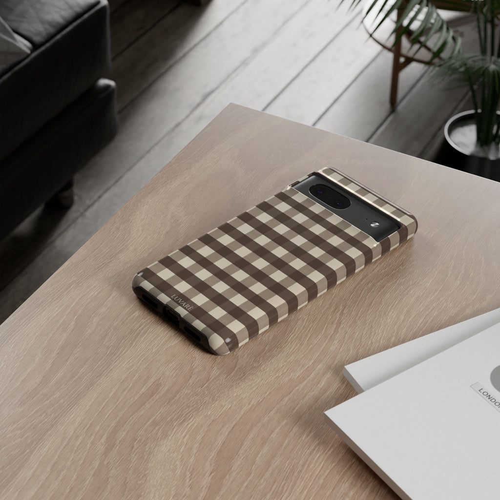 Brown Buffalo Plaid Case
