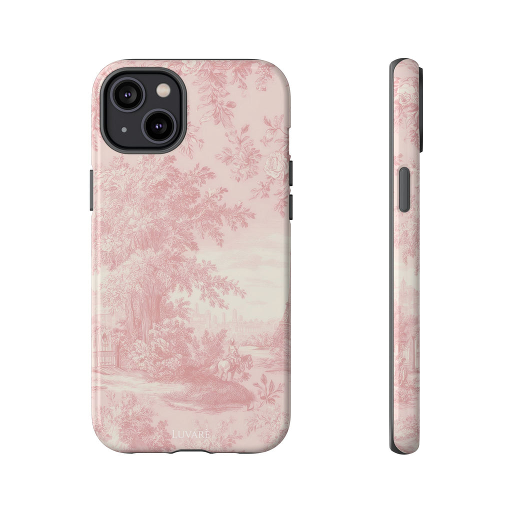 Pink Vintage Toile Case