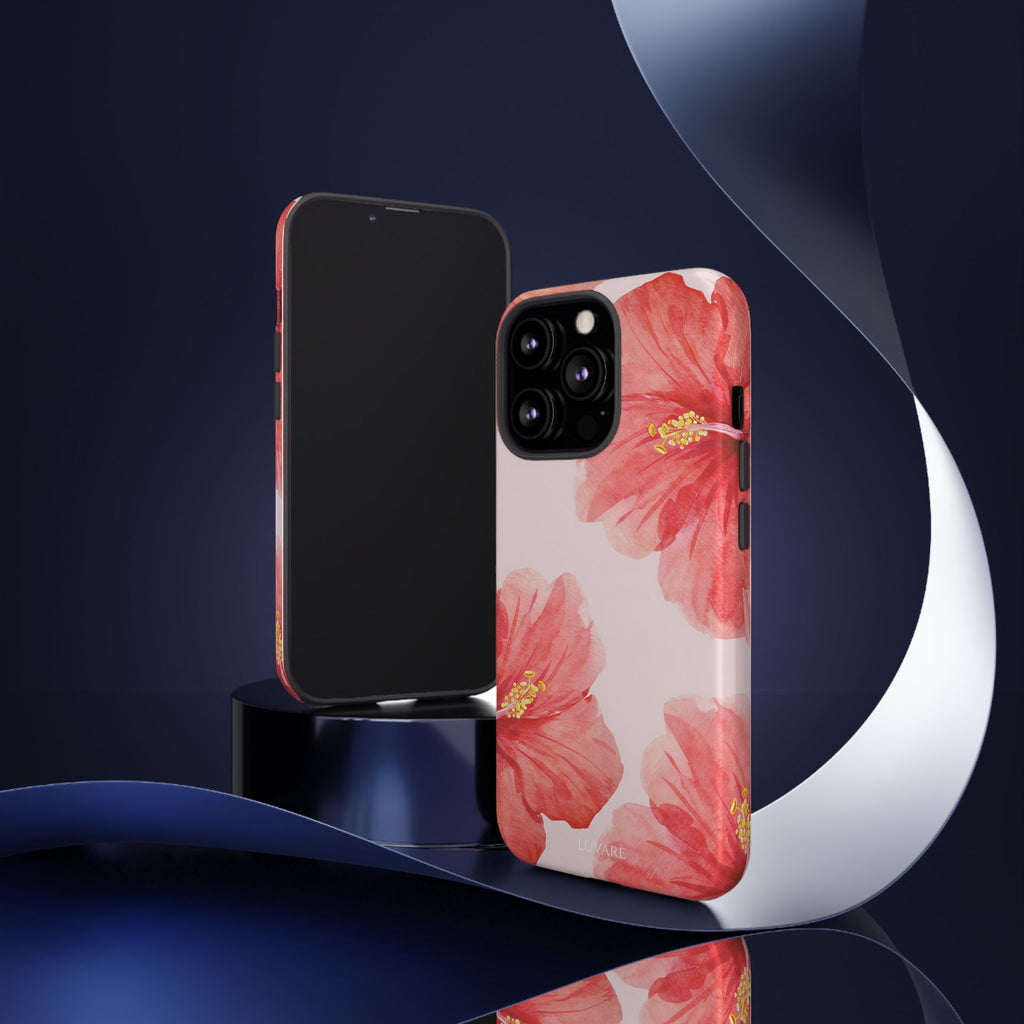 Watercolour Island Floral Hibiscus Case