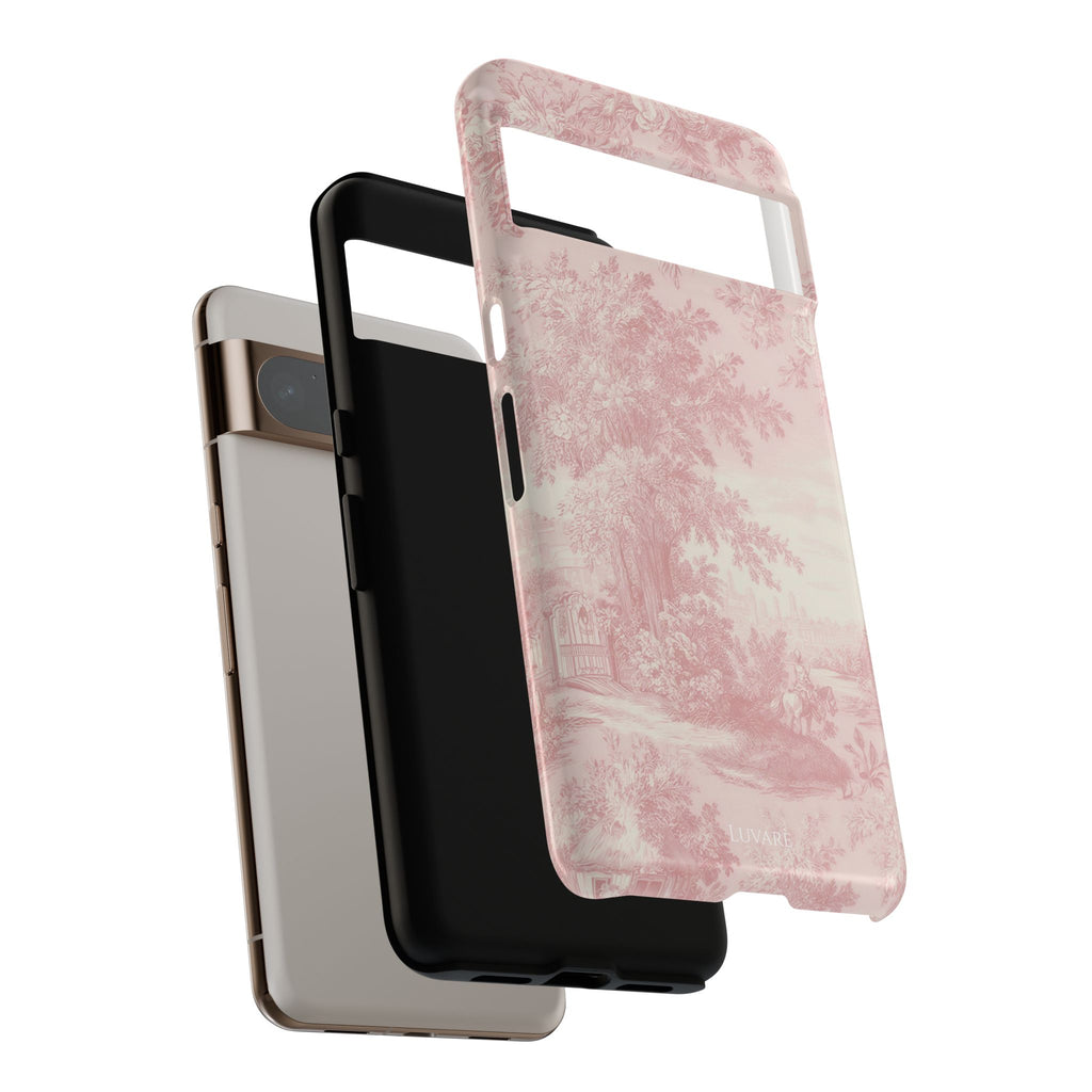 Pink Vintage Toile Case