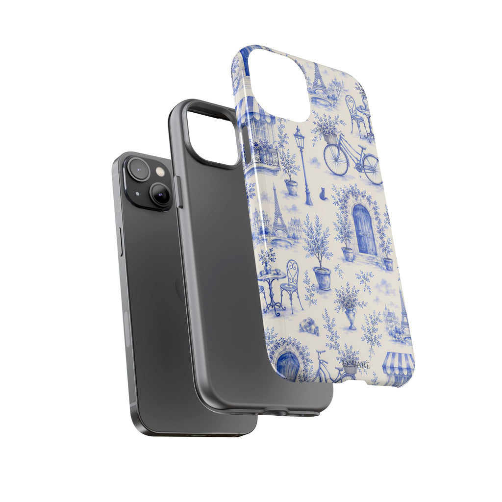 Paris Blue Toile Case