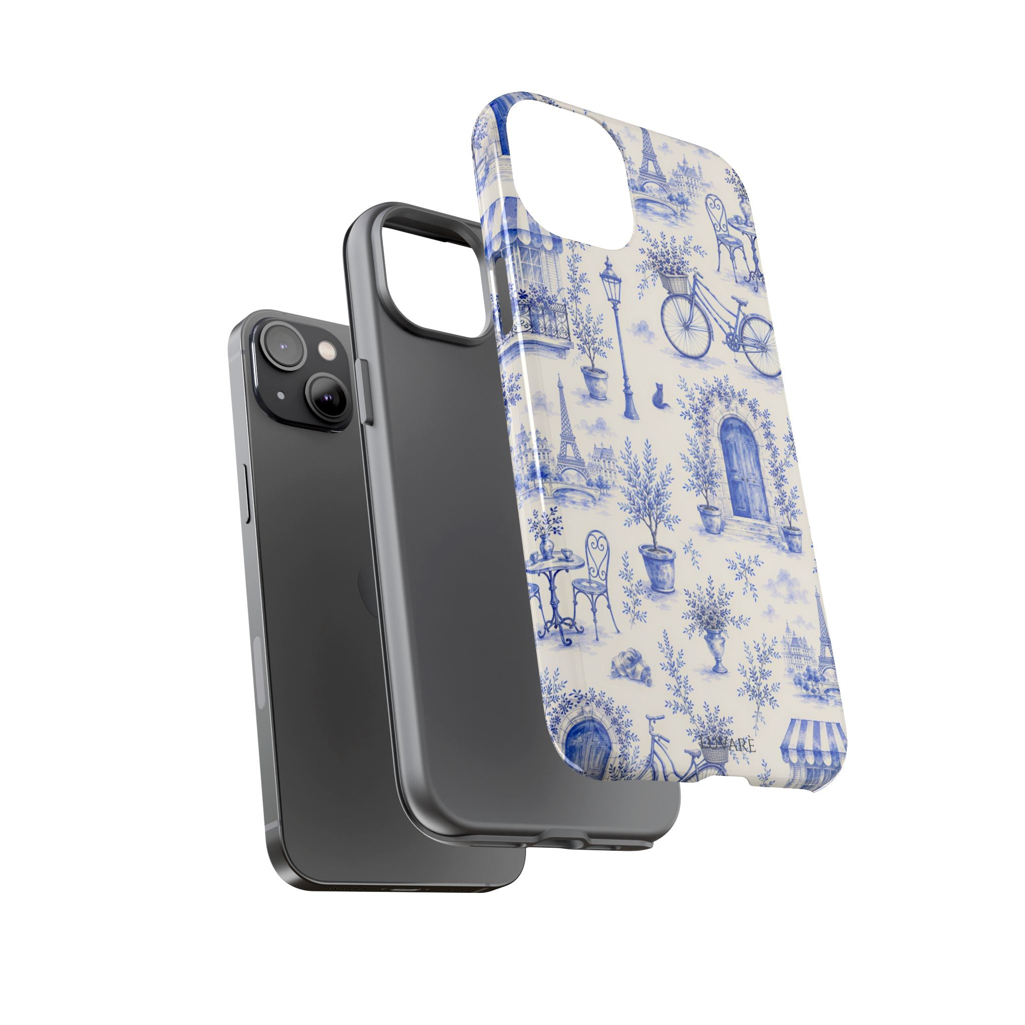 Paris Blue Toile Case