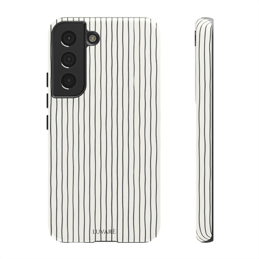 Black Pinstripe Case