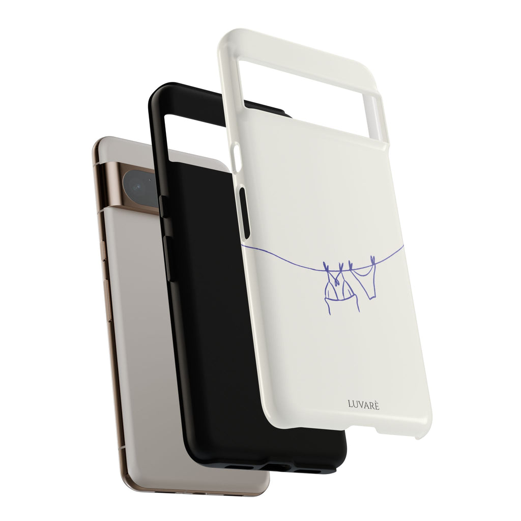 Blue Line Bikini Case