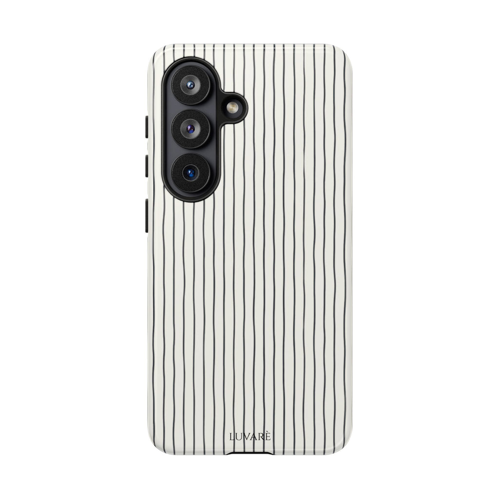 Black Pinstripe Case