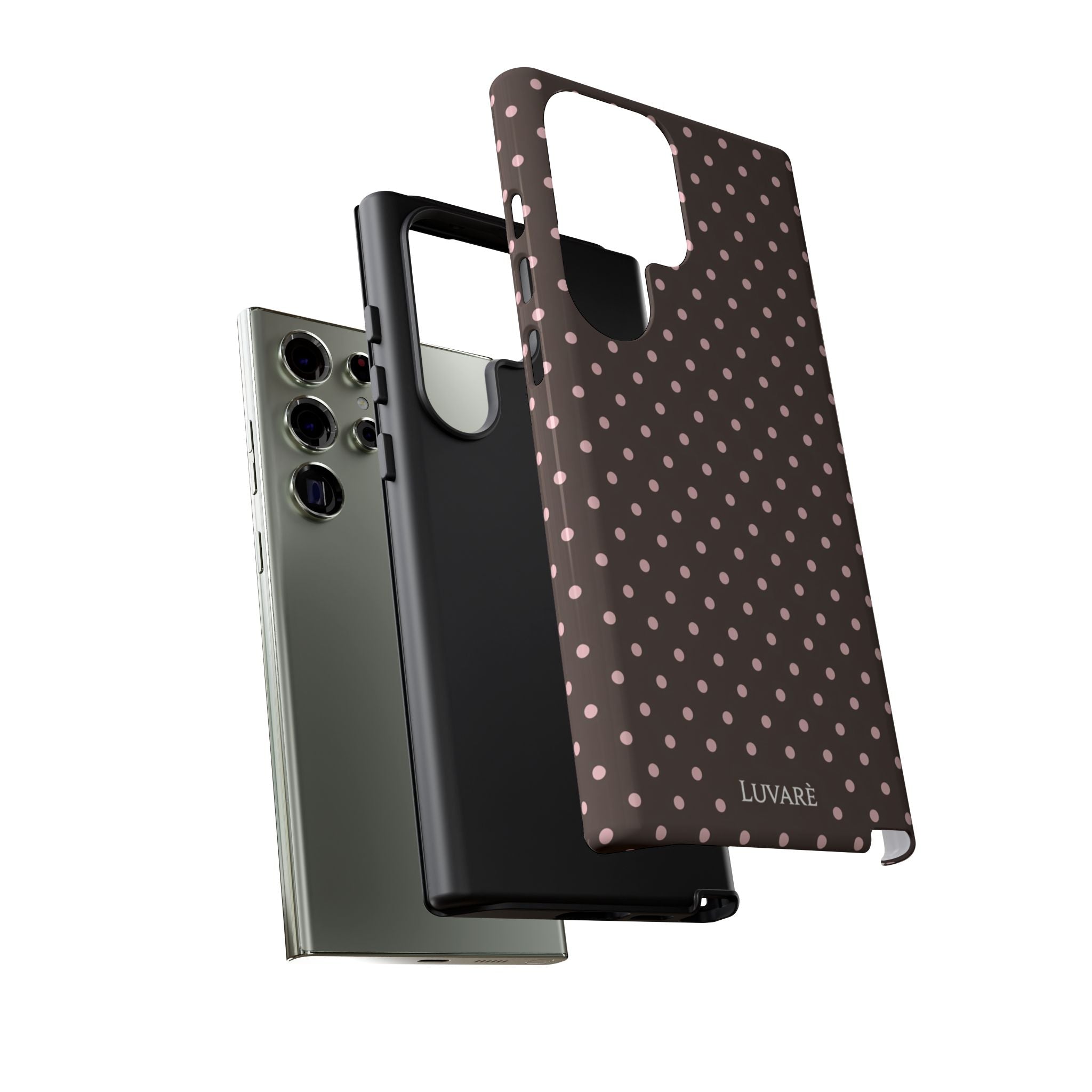 Brown Polka Dot Phone Case