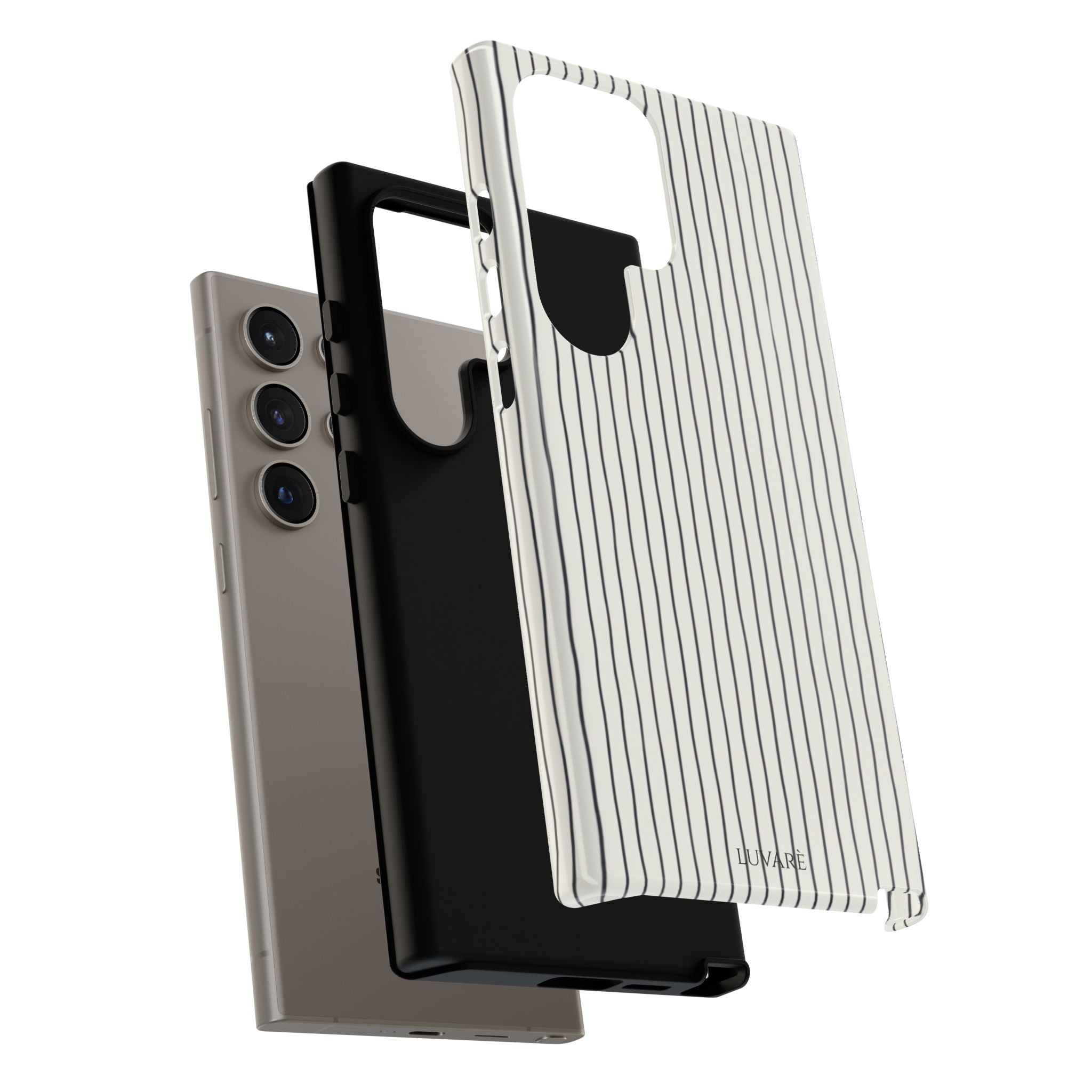 Black Pinstripe Case