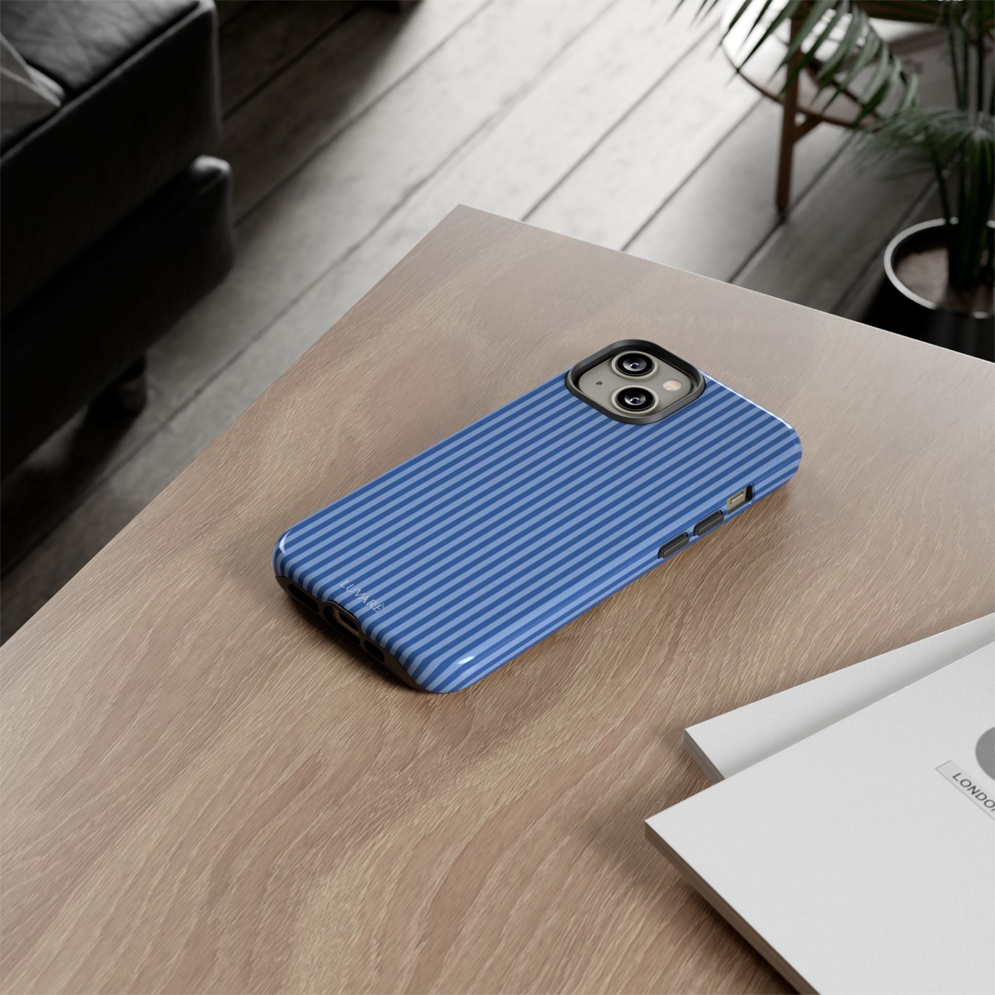 Blue Striped Case