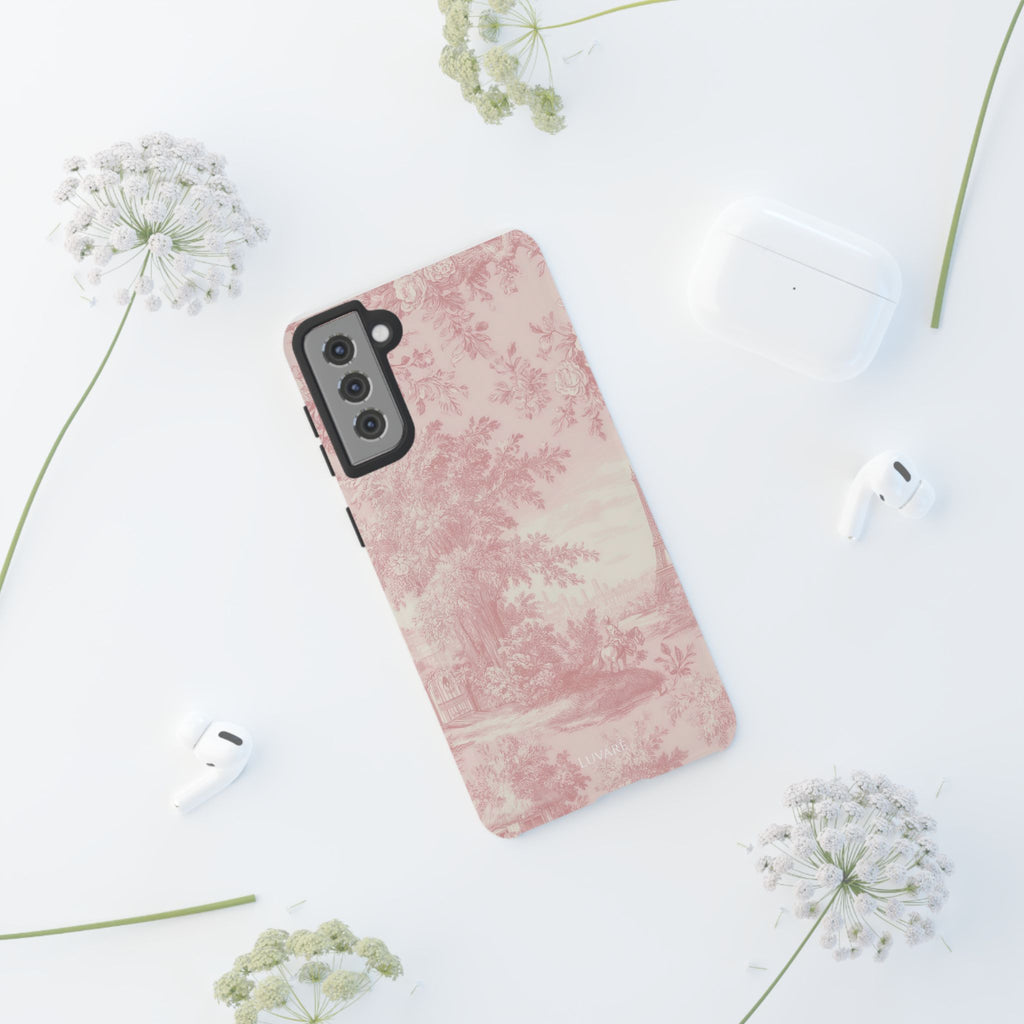 Pink Vintage Toile Case