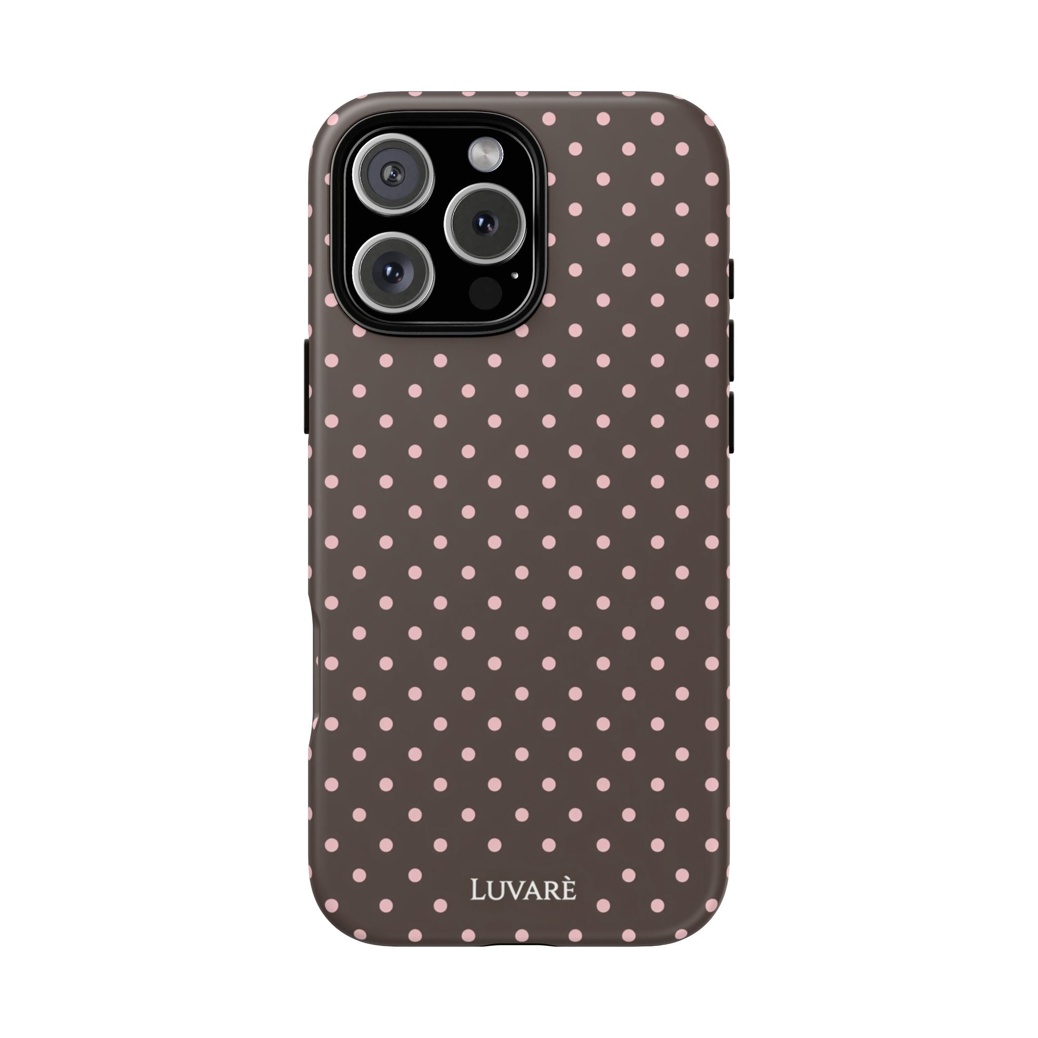 Brown Polka Dot Phone Case