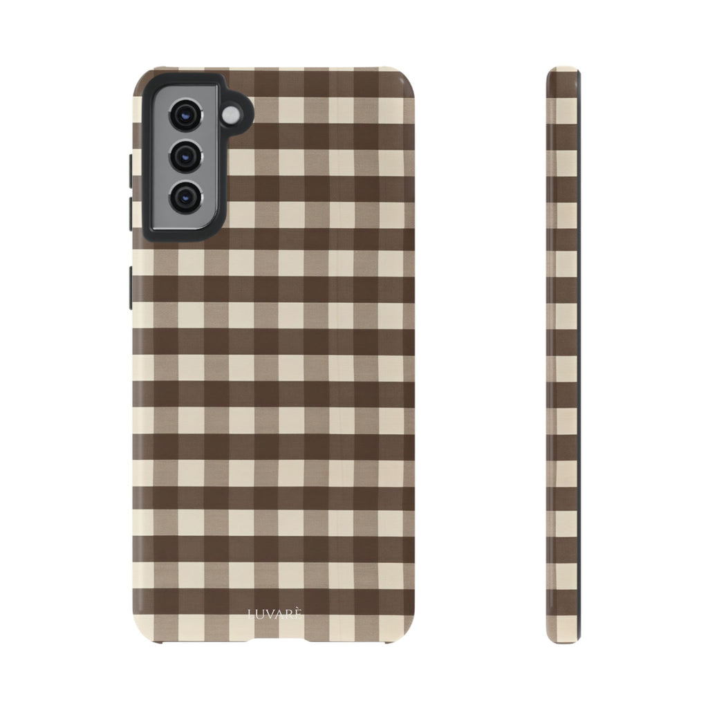 Brown Buffalo Plaid Case