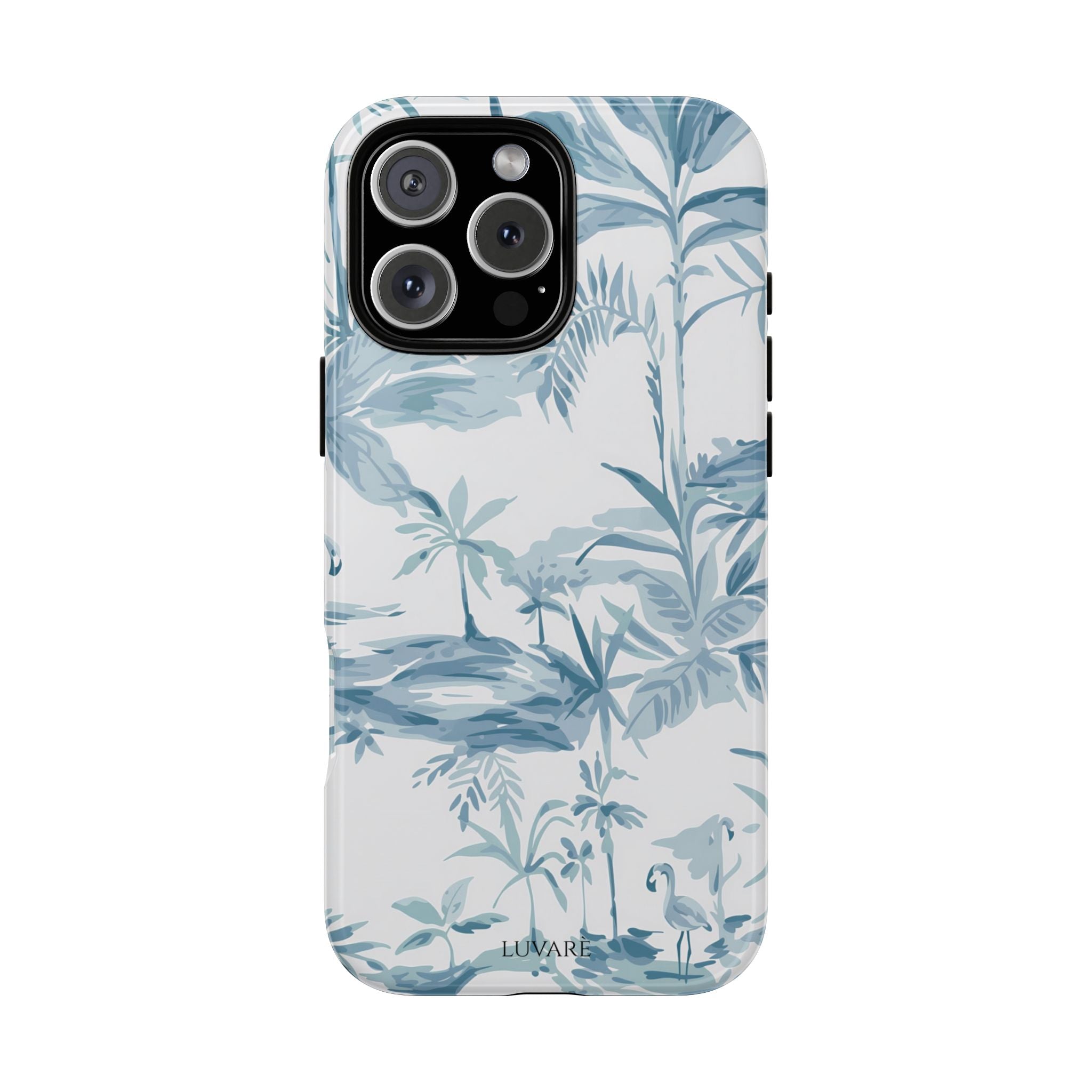 Tropical Palm Toile Case