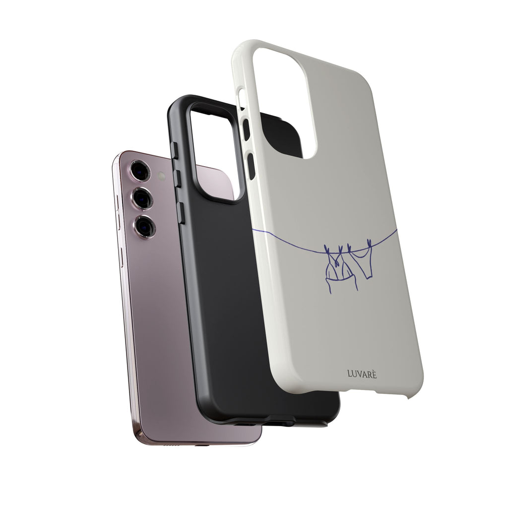 Blue Line Bikini Case