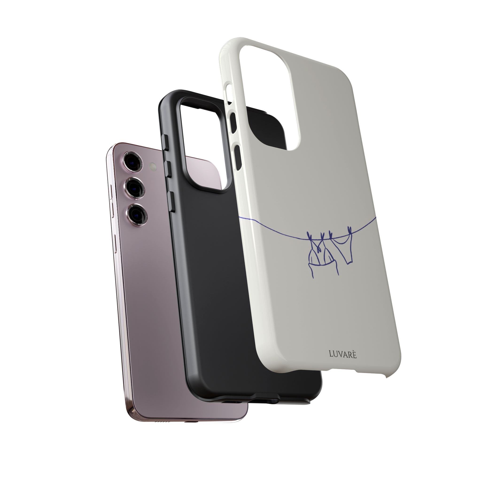 Blue Line Bikini Case