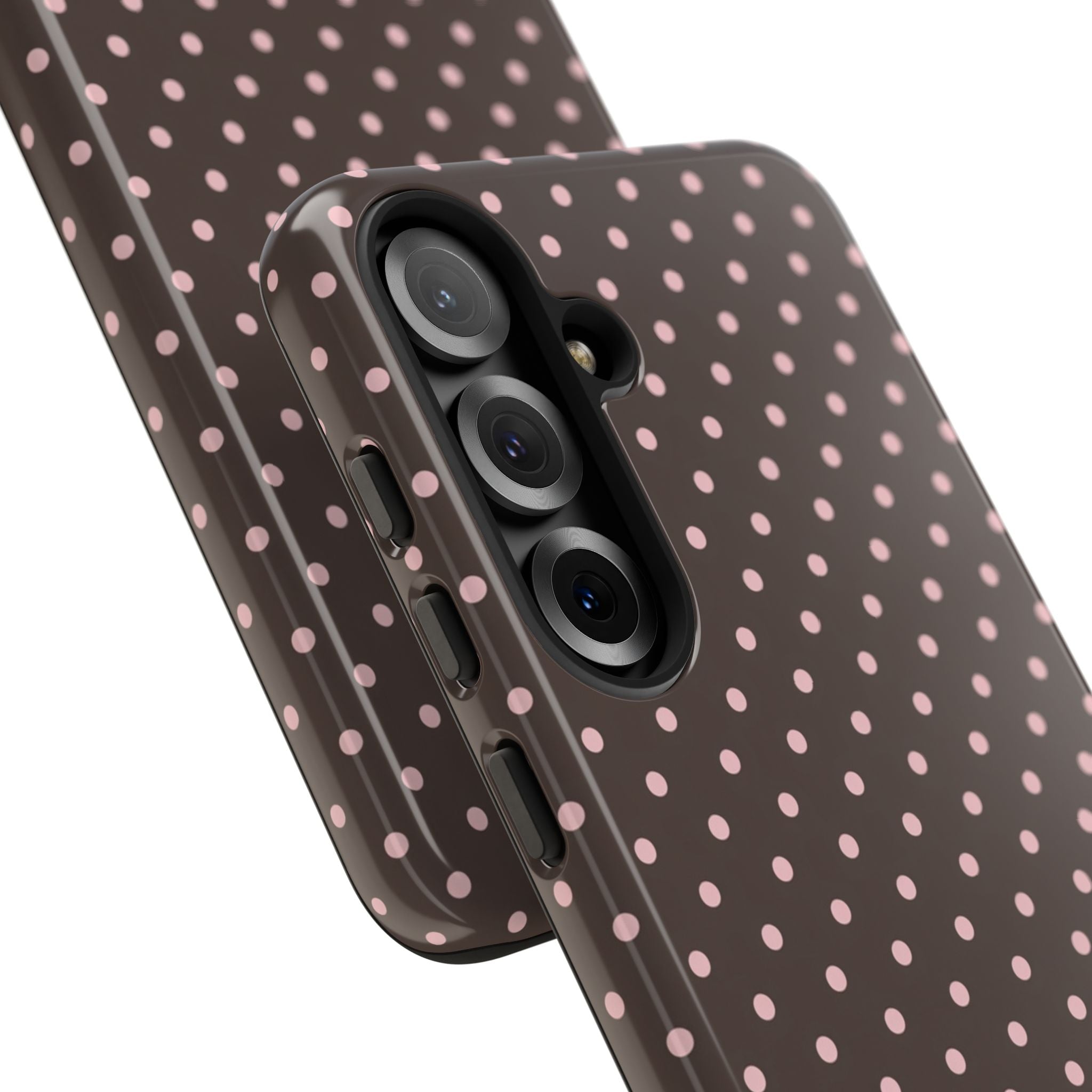 Brown Polka Dot Phone Case