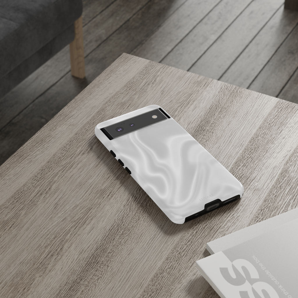 Pearl Marble Tough Phone Case — Durable Slim Impact Protection