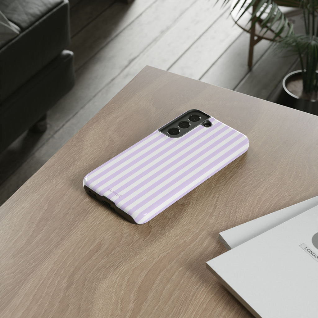 Lavender Stripe Case