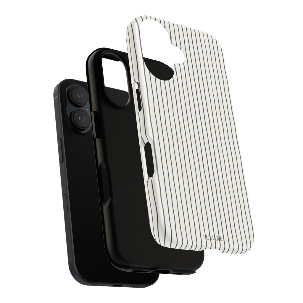 Black Pinstripe Case