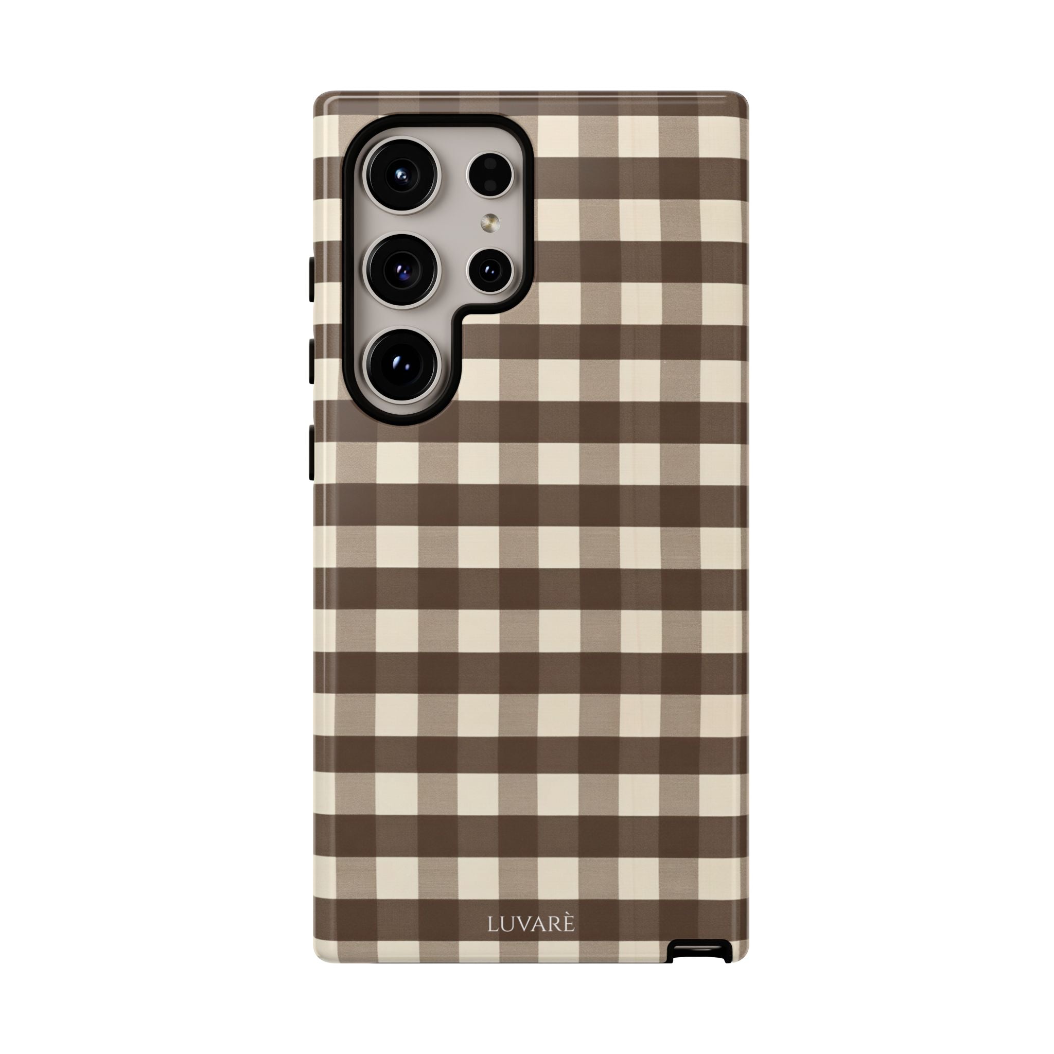Brown Buffalo Plaid Case