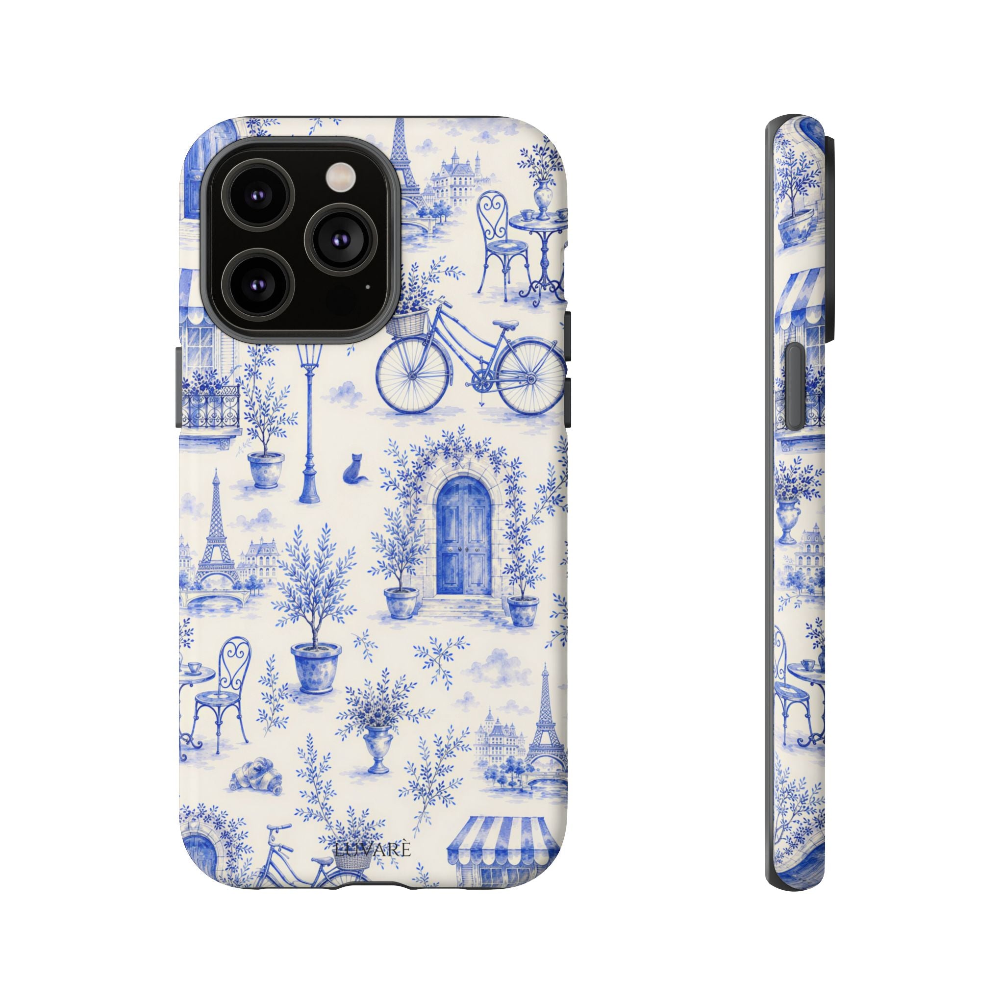 Paris Blue Toile Case