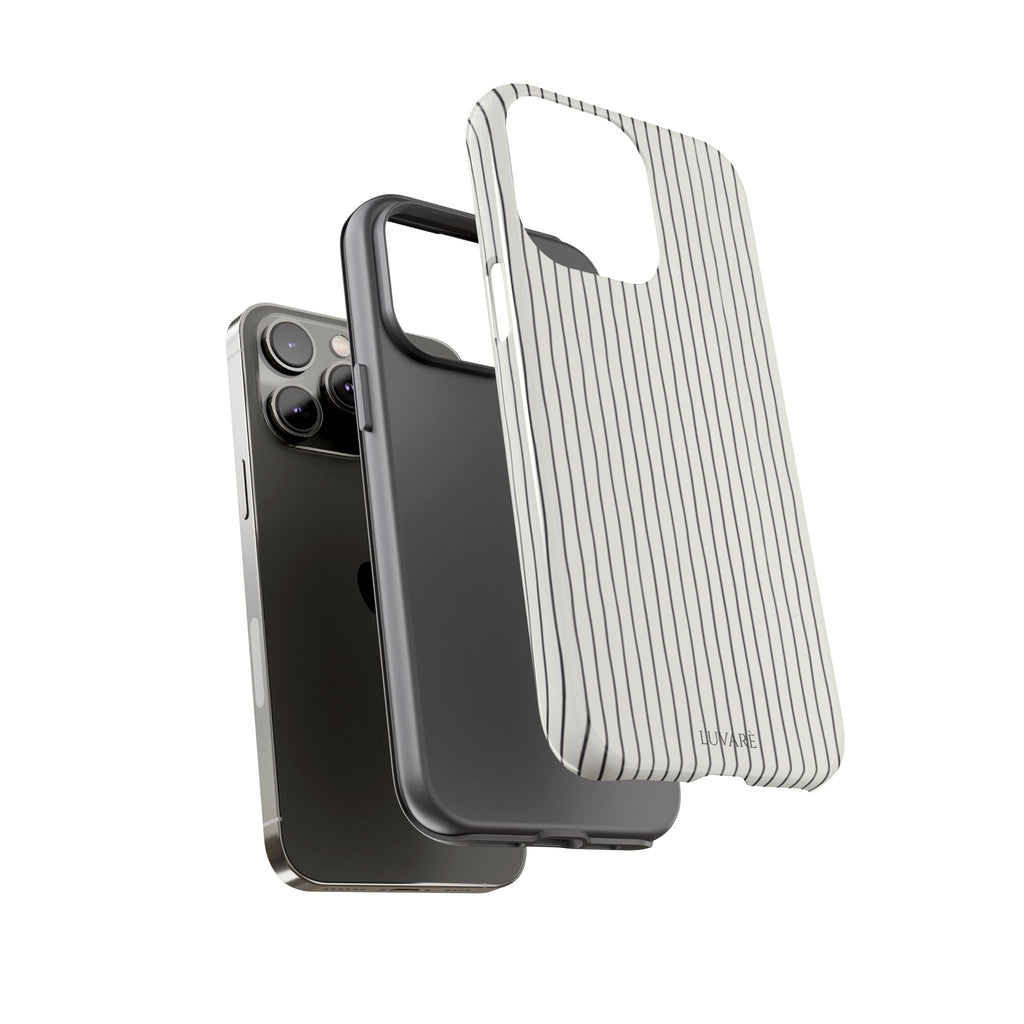 Black Pinstripe Case