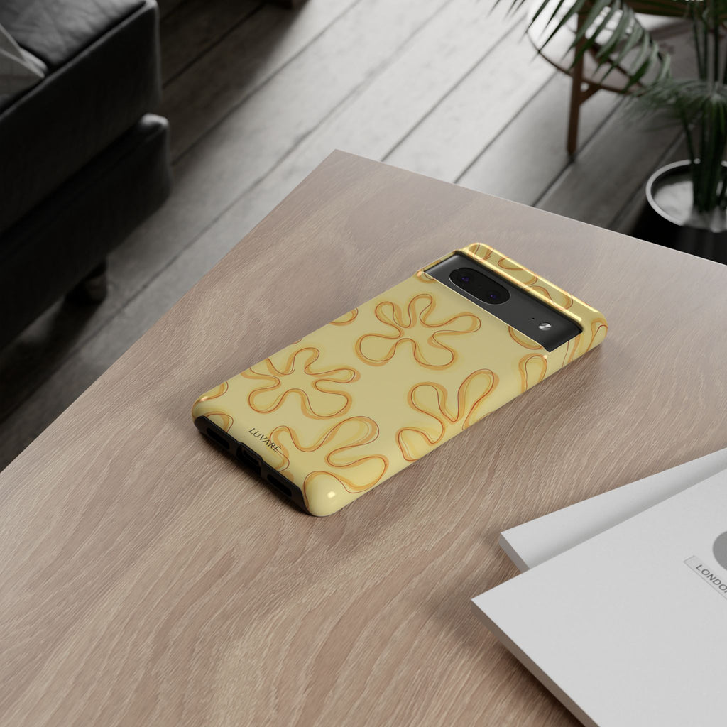 Yellow Flower Retro Case