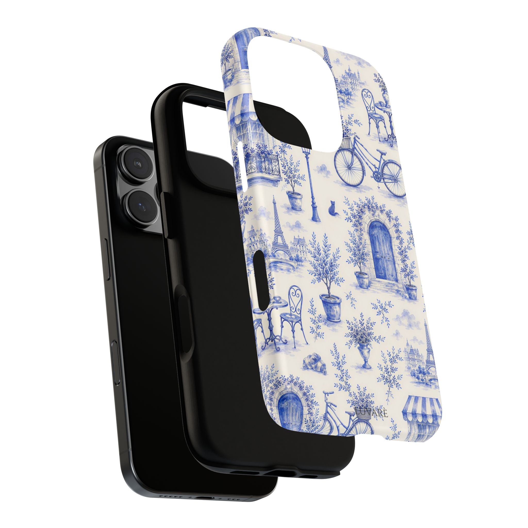 Paris Blue Toile Case
