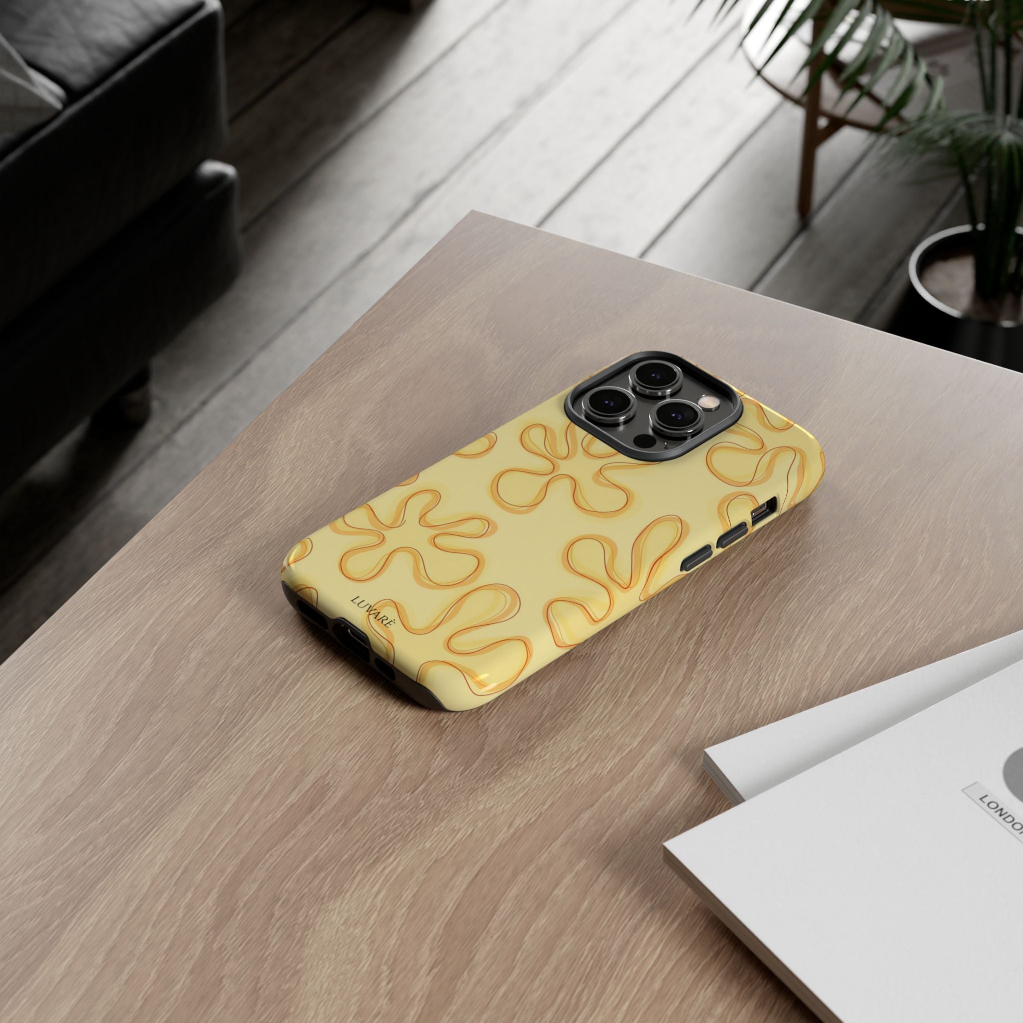 Yellow Flower Retro Case