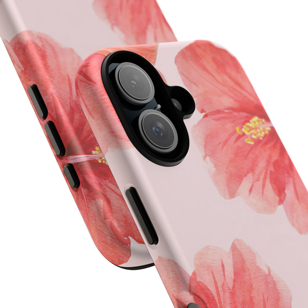 Watercolour Island Floral Hibiscus Case