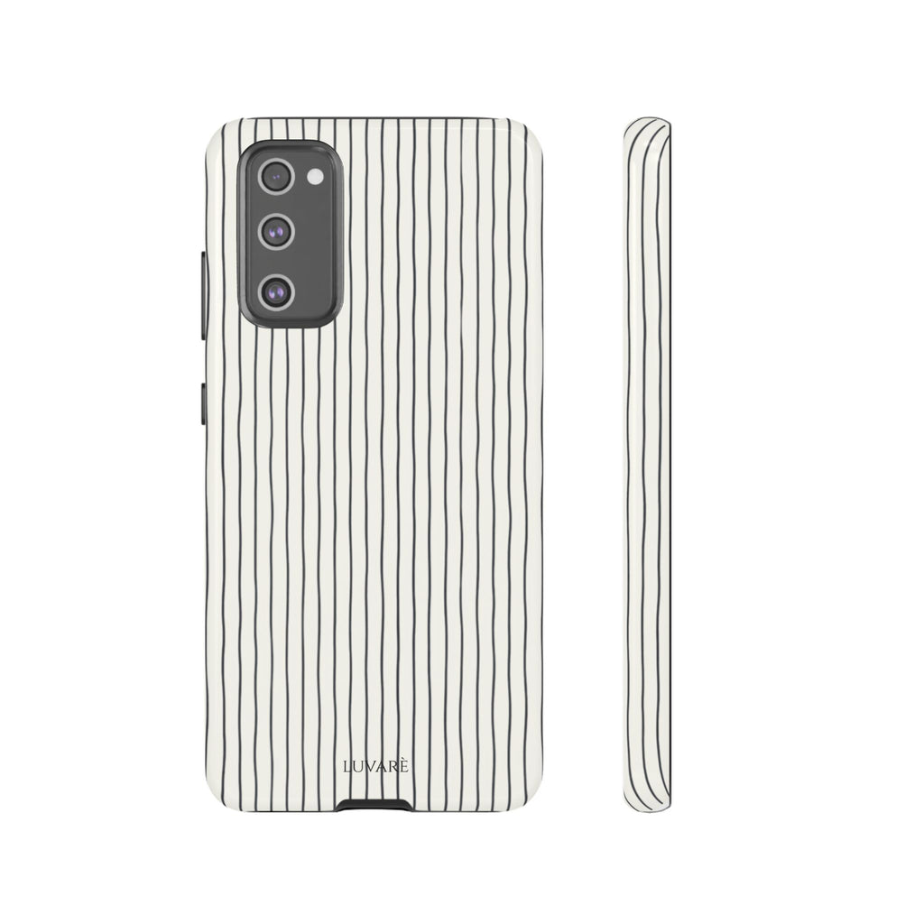 Black Pinstripe Case