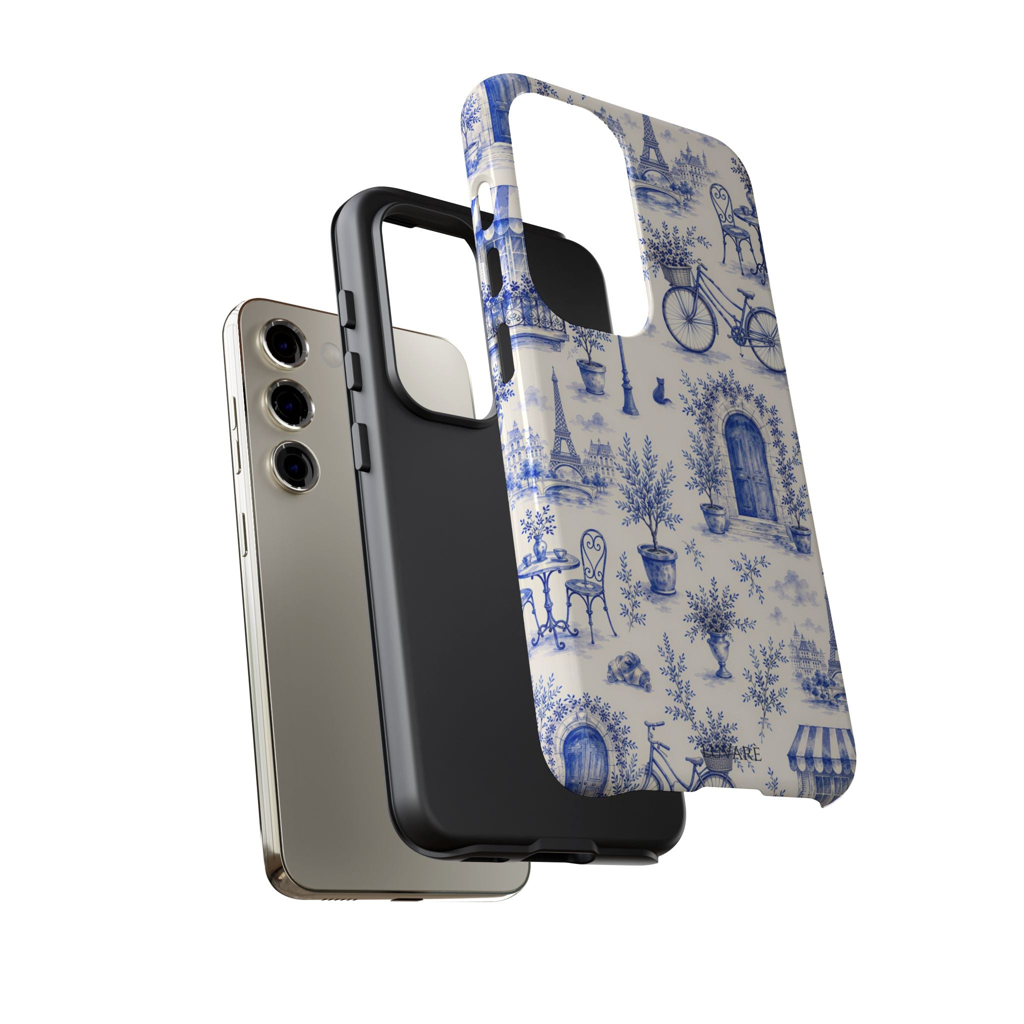Paris Blue Toile Case
