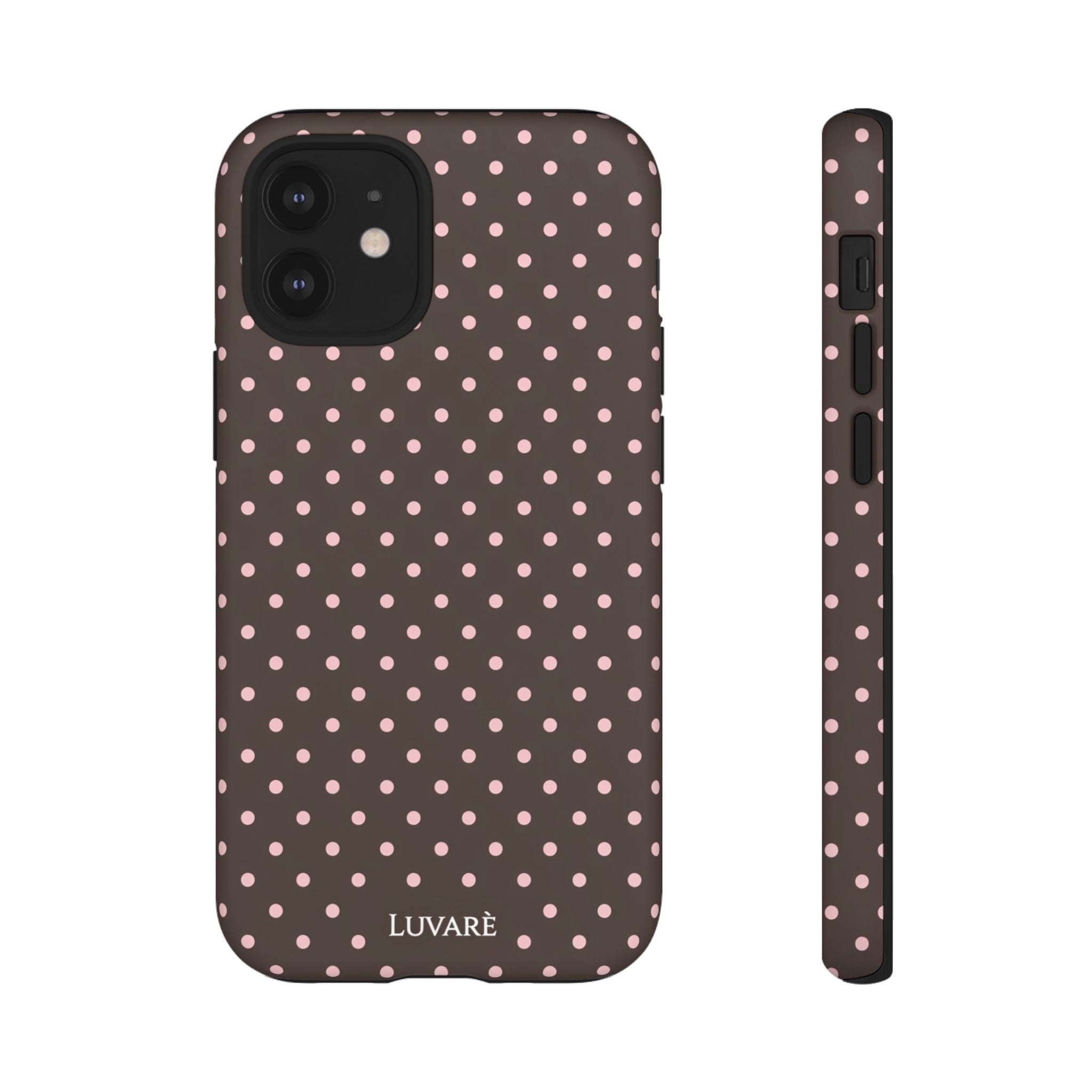 Brown Polka Dot Phone Case
