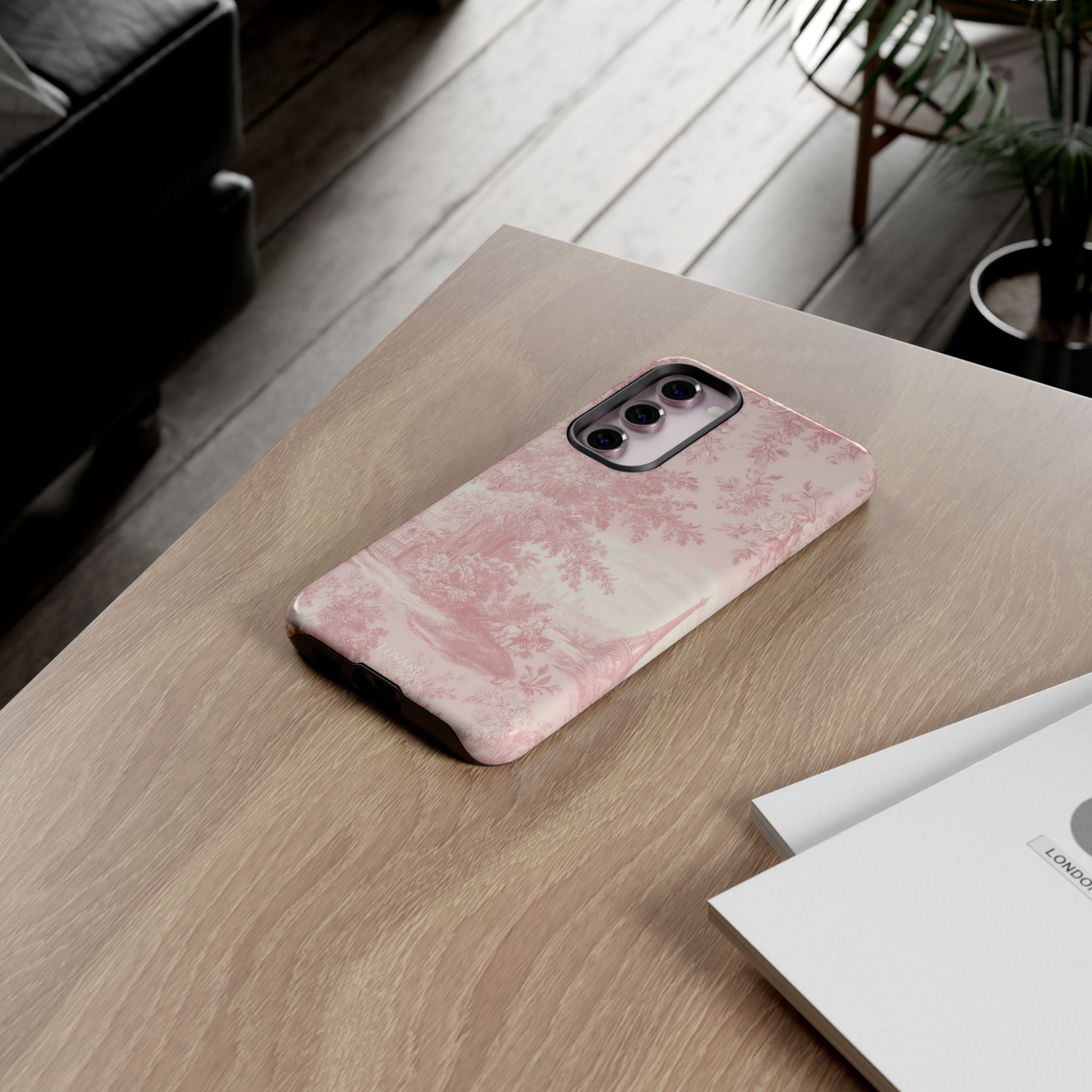 Pink Vintage Toile Case