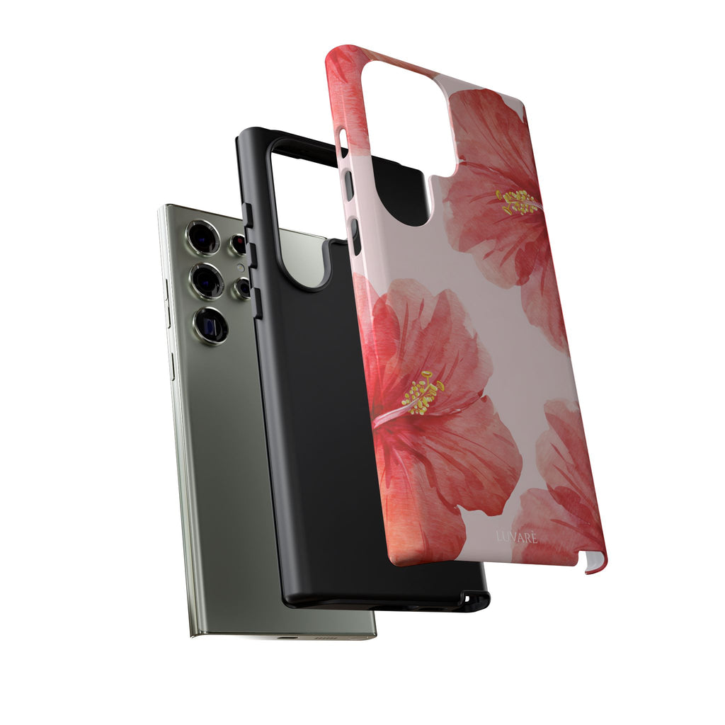 Watercolour Island Floral Hibiscus Case